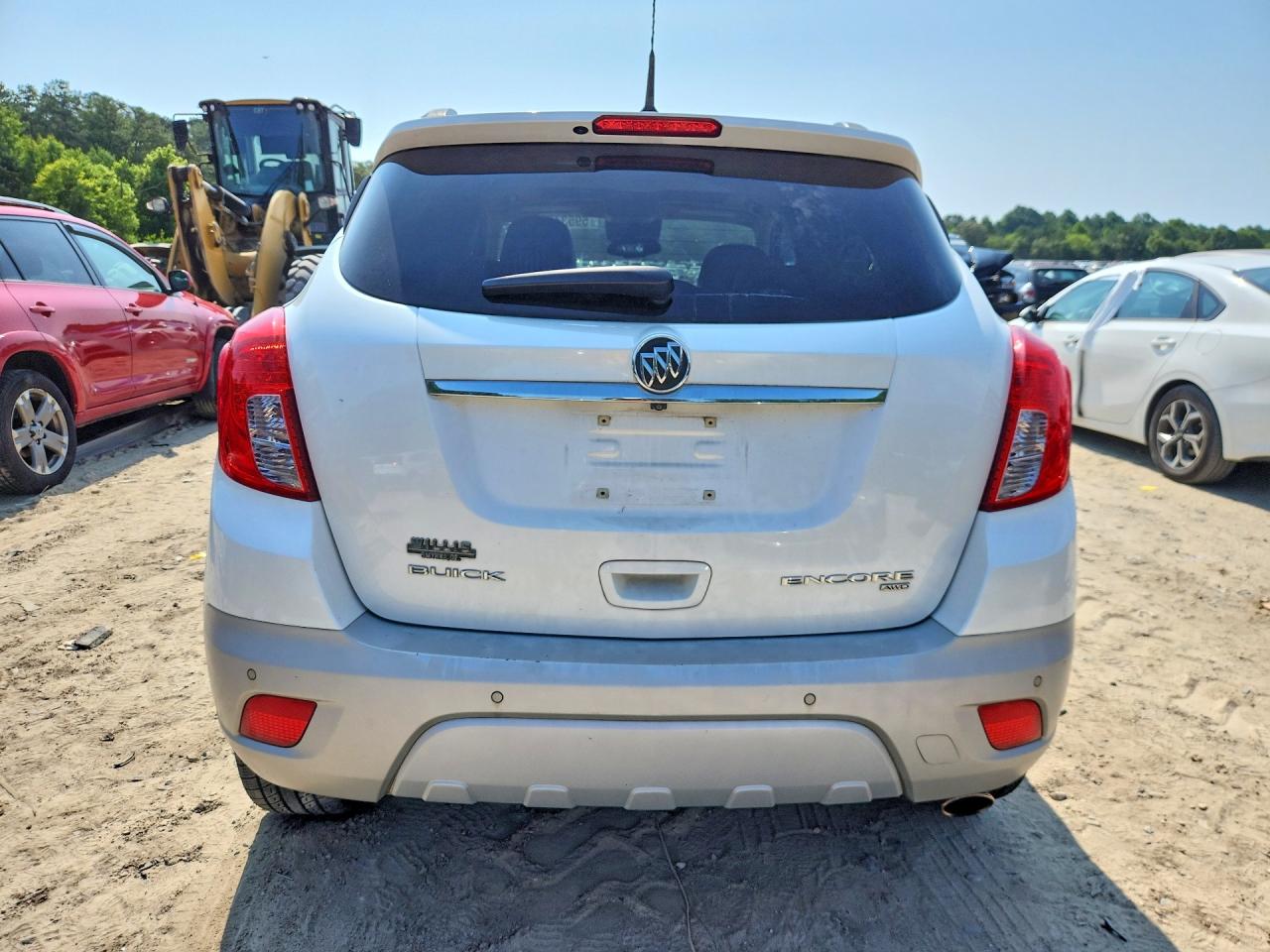 2013 Buick Encore Premium White vin: KL4CJHSB5DB103751