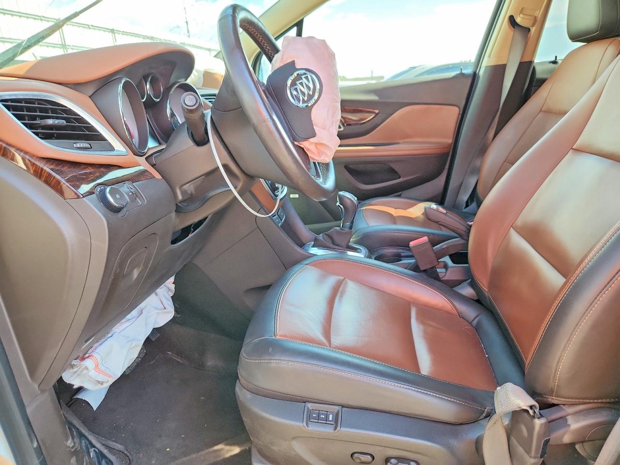 2013 Buick Encore Premium White vin: KL4CJHSB5DB211271