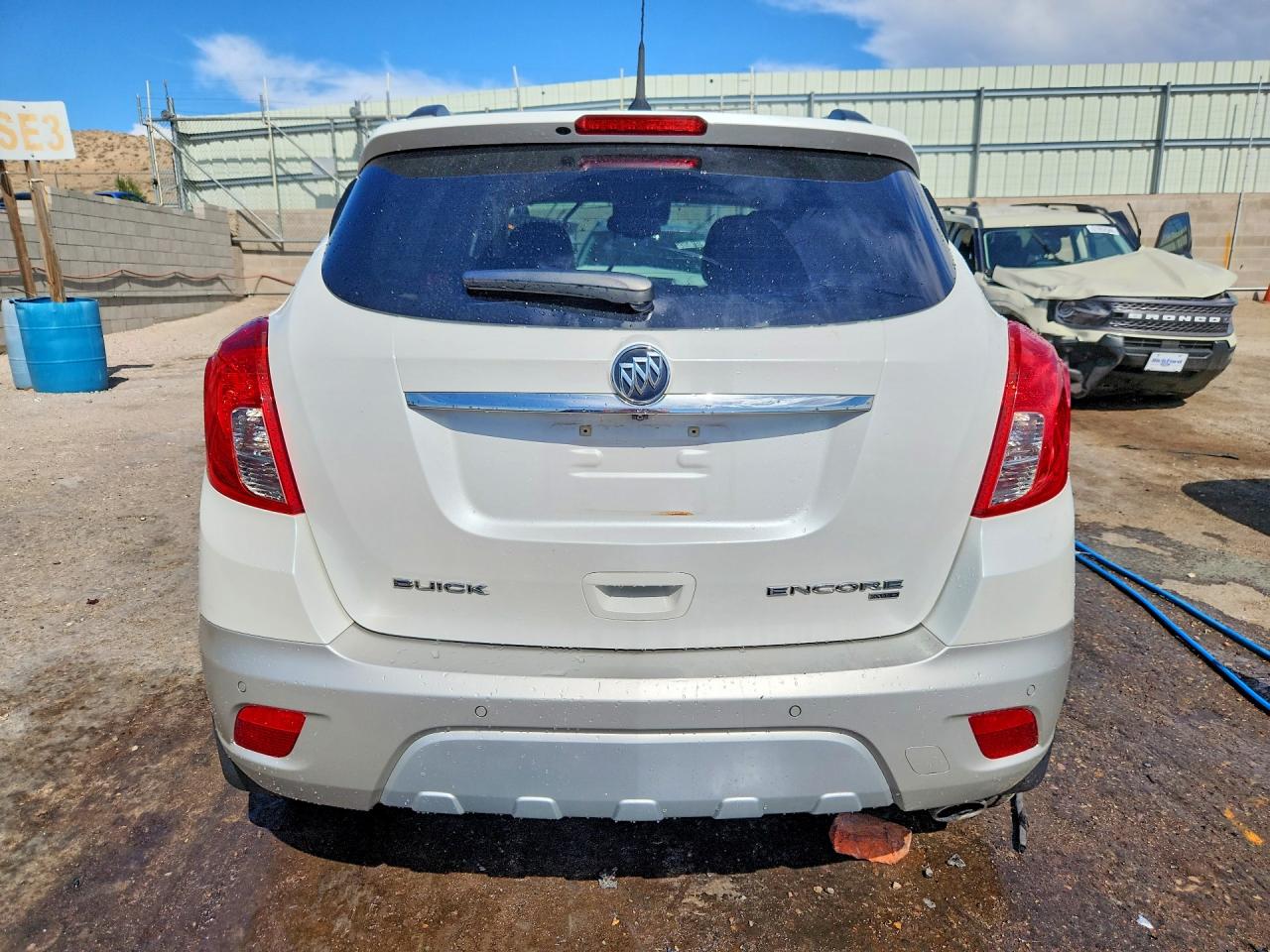 2013 Buick Encore Premium White vin: KL4CJHSB5DB211271