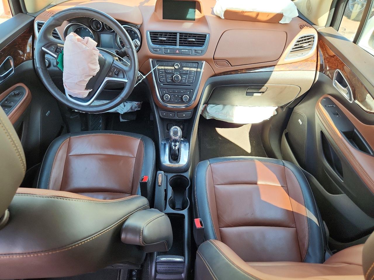 2013 Buick Encore Premium White vin: KL4CJHSB5DB211271