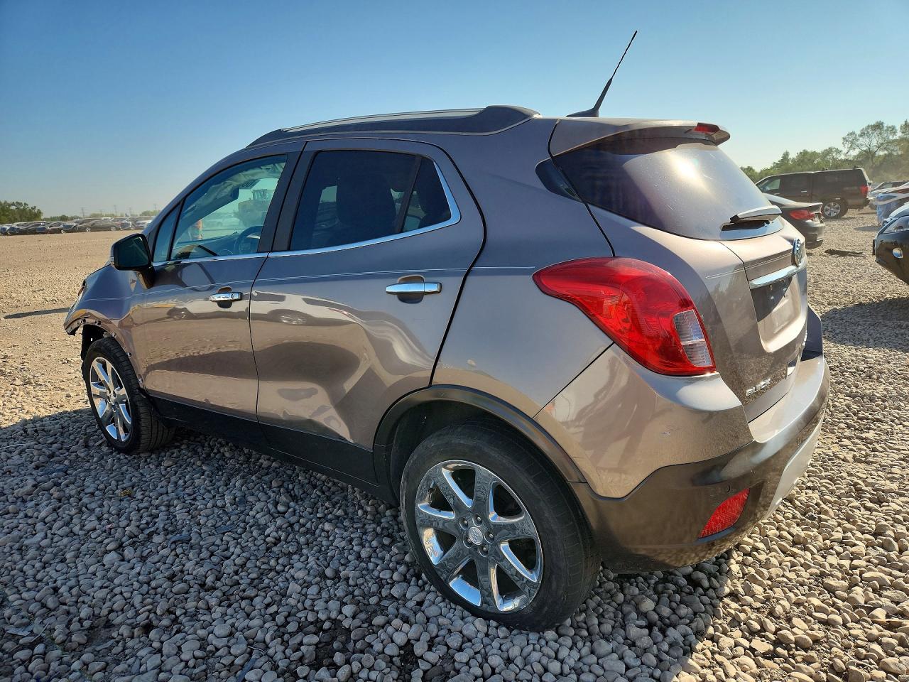 2014 Buick Encore Premium Beige vin: KL4CJHSB5EB536553