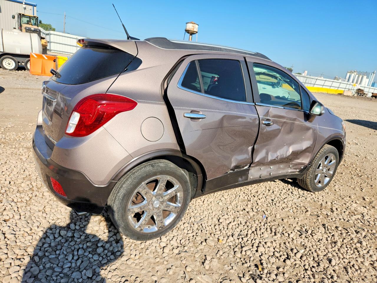 2014 Buick Encore Premium Beige vin: KL4CJHSB5EB536553