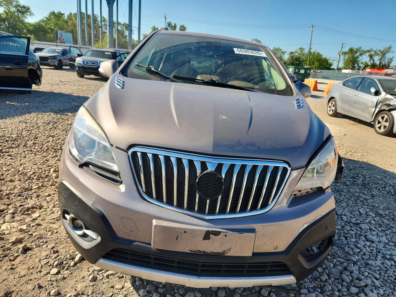 2014 Buick Encore Premium Beige vin: KL4CJHSB5EB536553