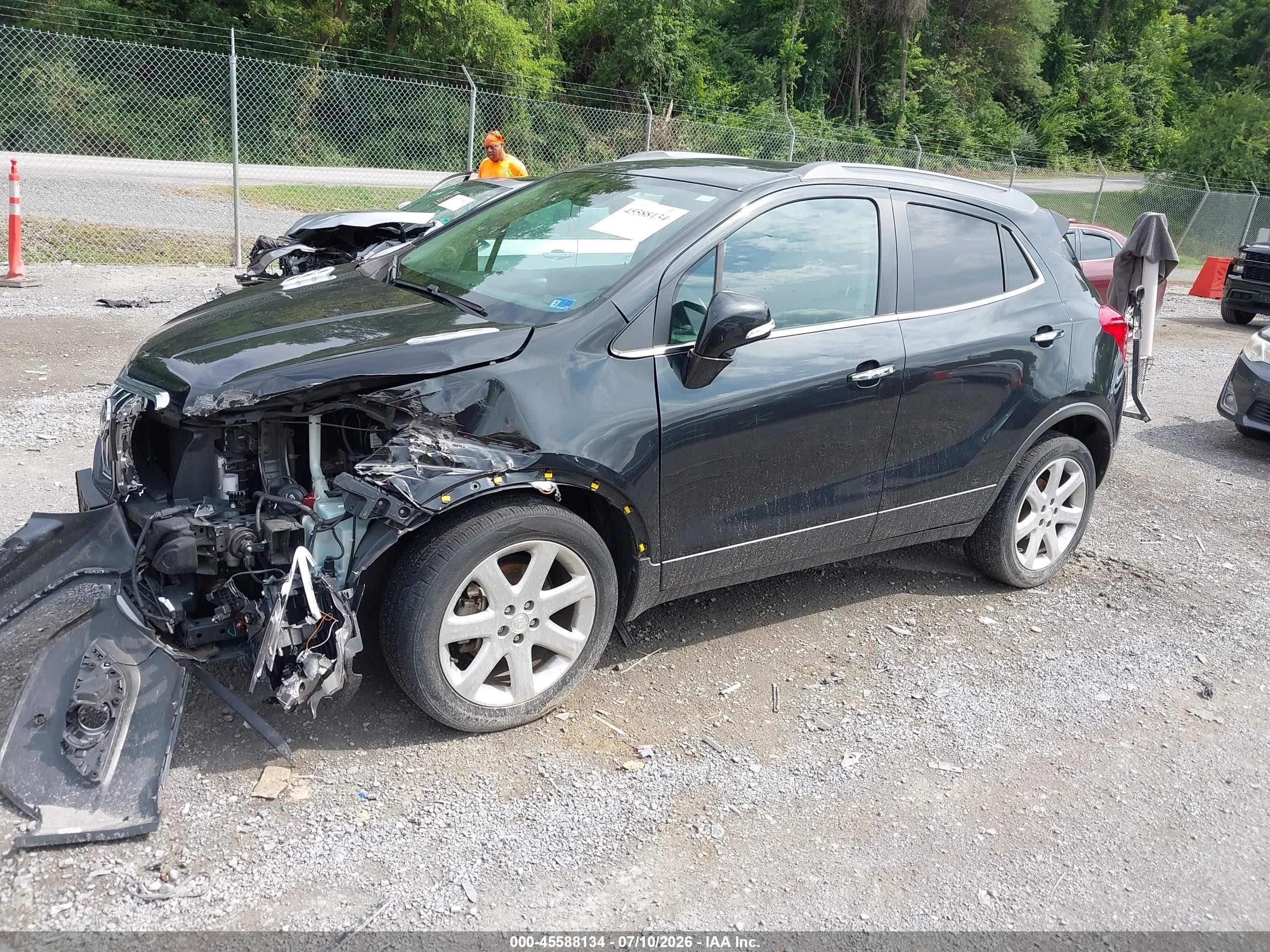 2015 Buick Encore Premium Black vin: KL4CJHSB5FB161622