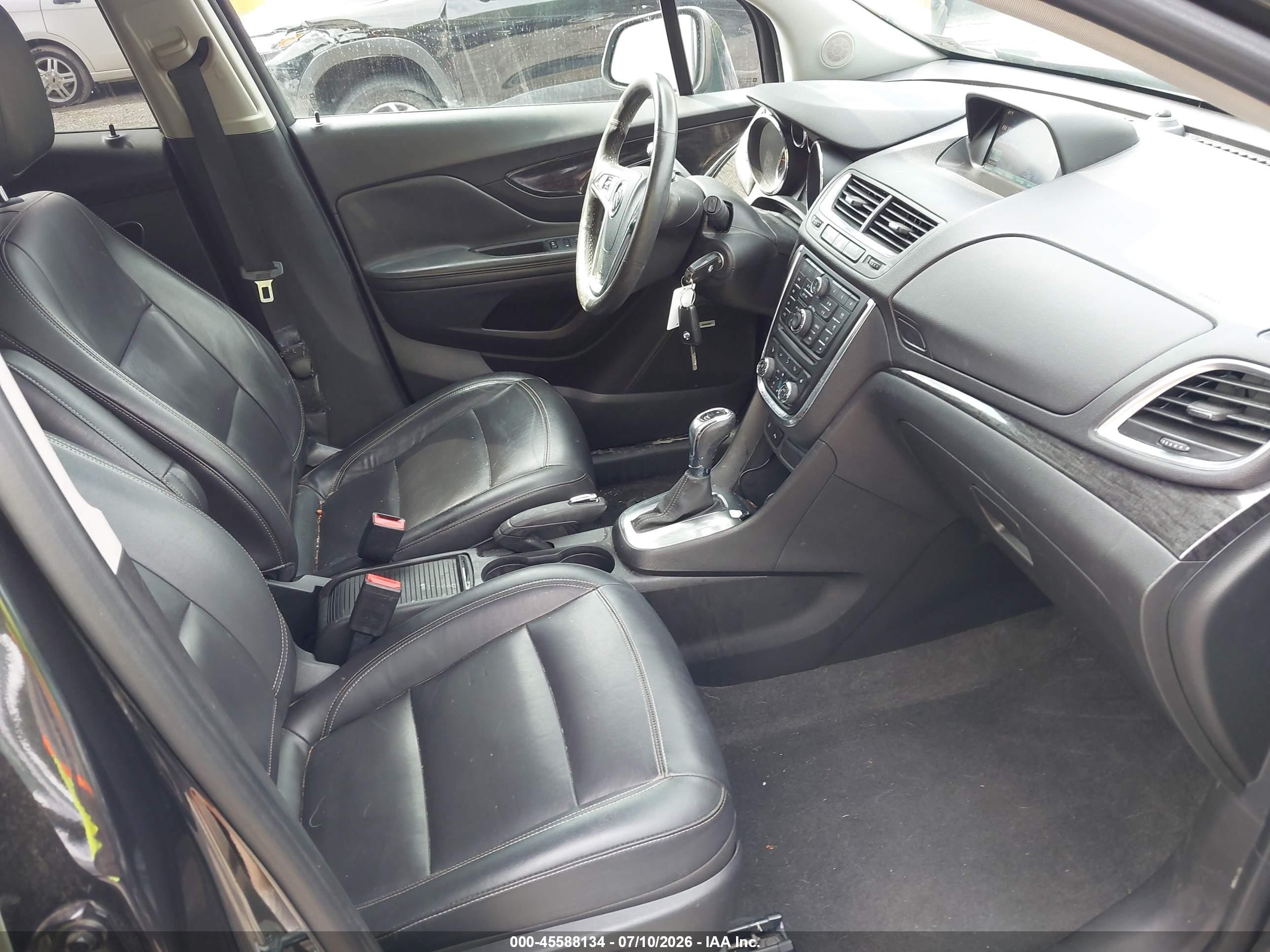 2015 Buick Encore Premium Black vin: KL4CJHSB5FB161622