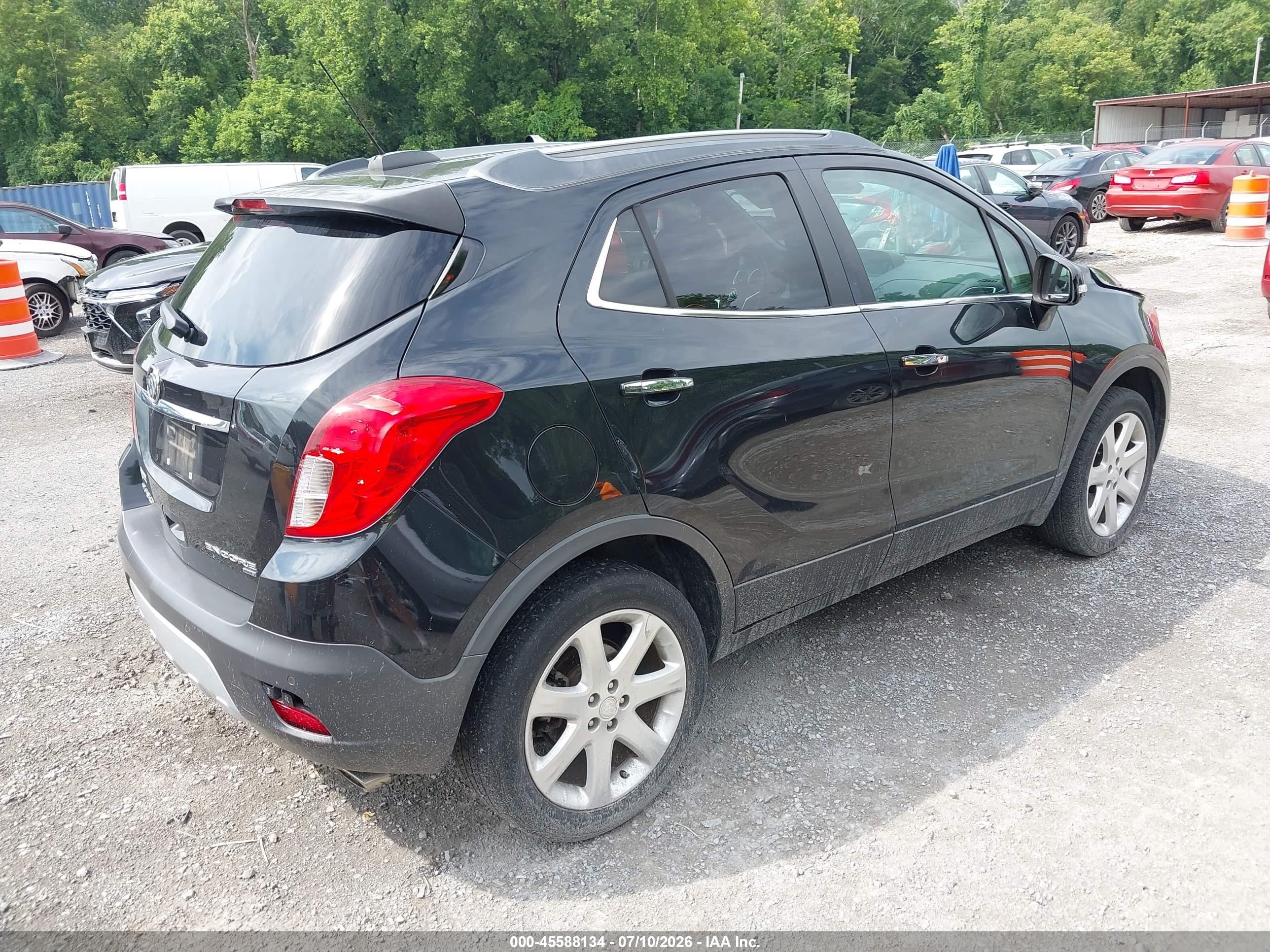 2015 Buick Encore Premium Black vin: KL4CJHSB5FB161622