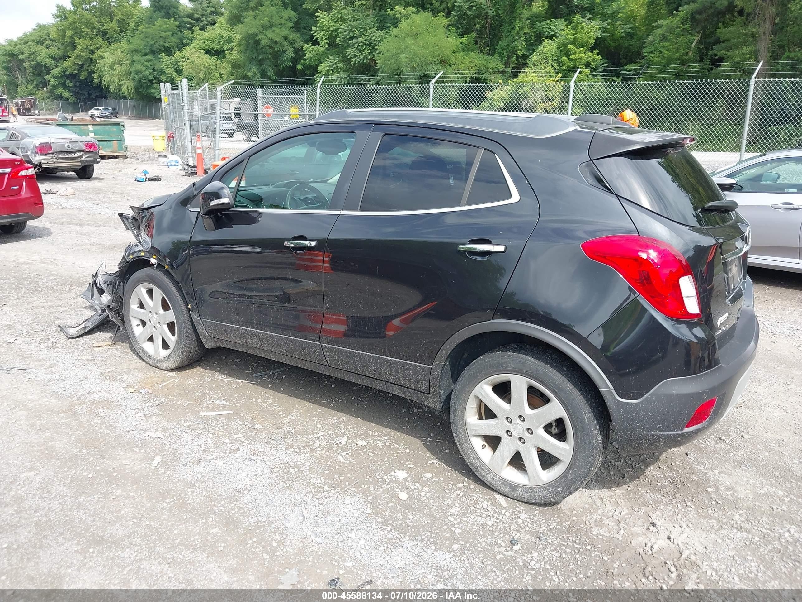 2015 Buick Encore Premium Black vin: KL4CJHSB5FB161622