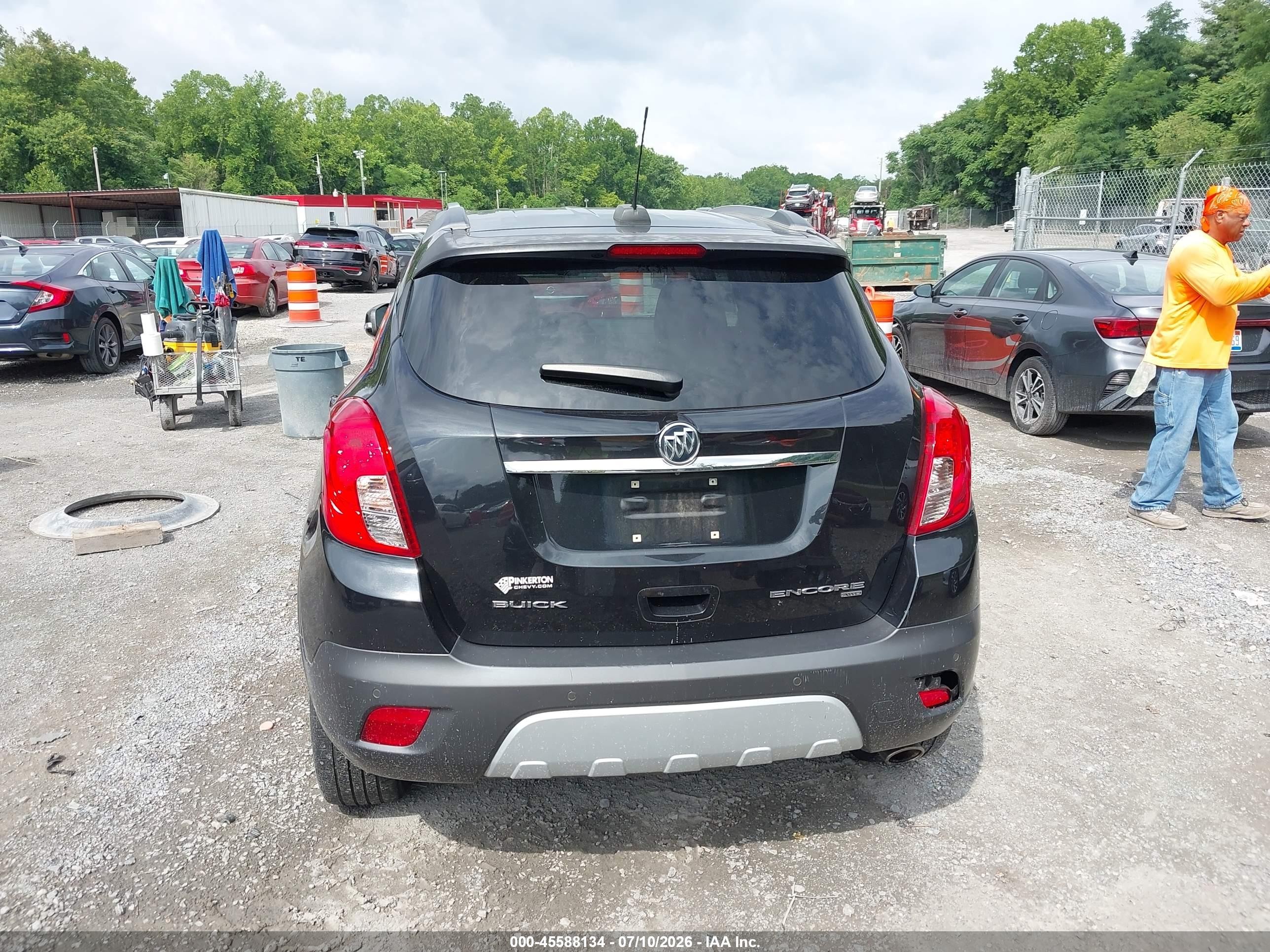 2015 Buick Encore Premium Black vin: KL4CJHSB5FB161622