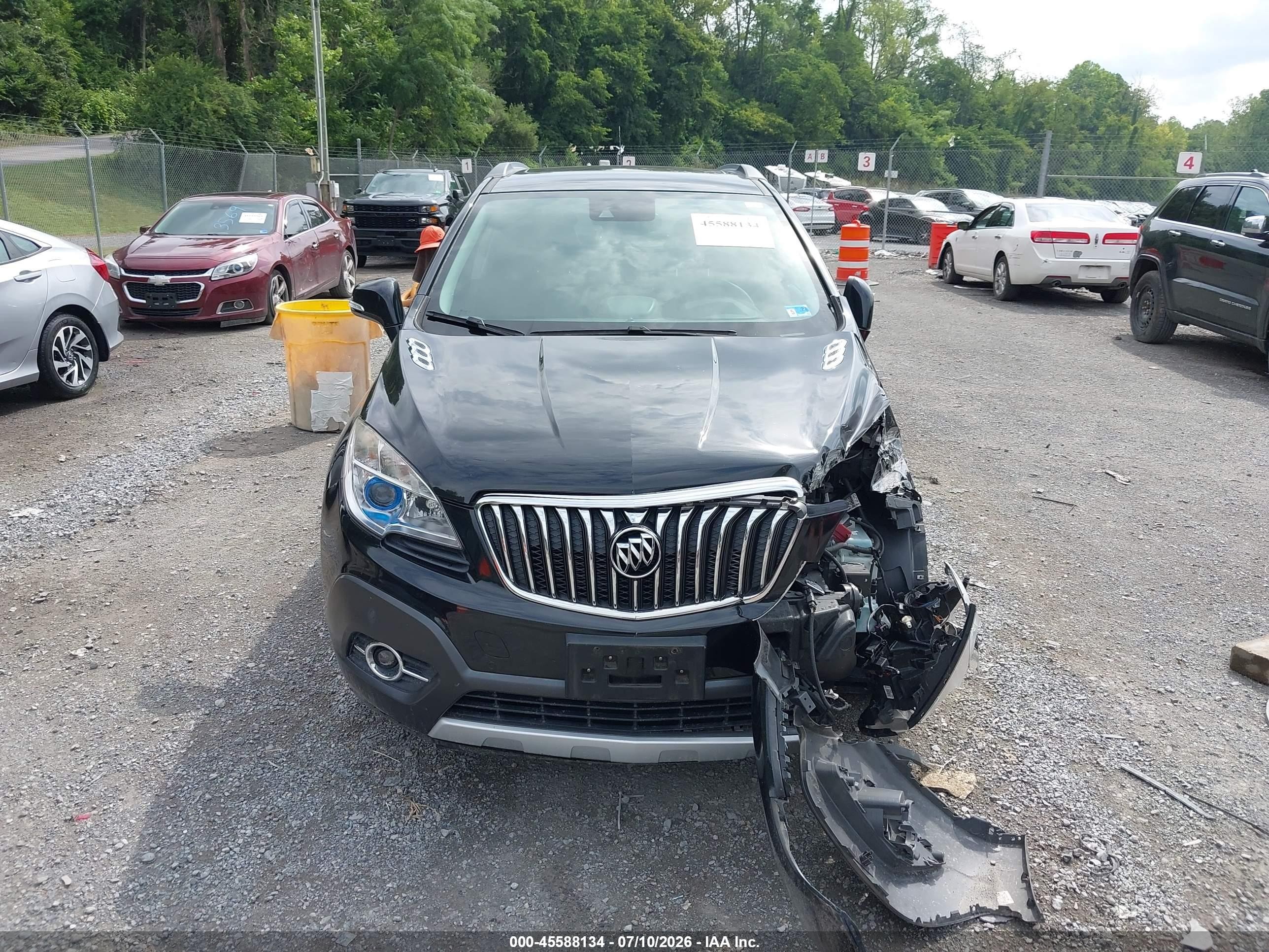 2015 Buick Encore Premium Black vin: KL4CJHSB5FB161622