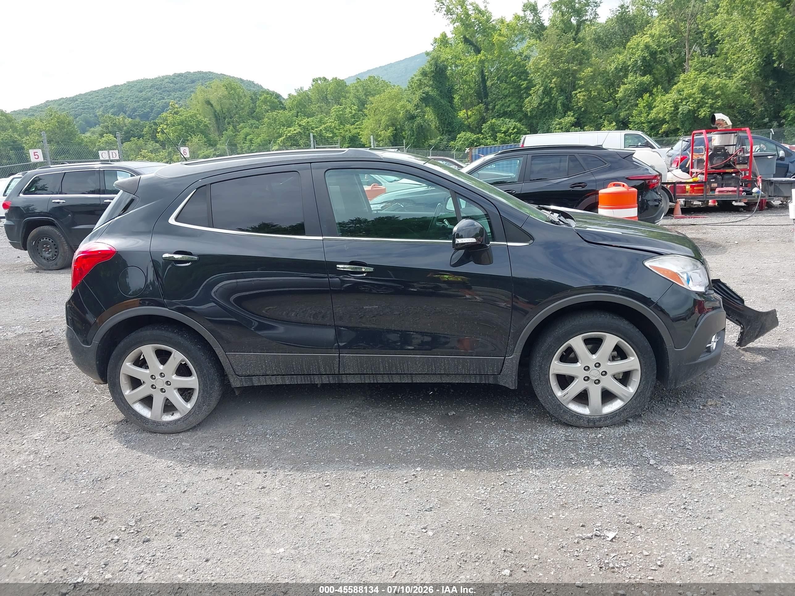 2015 Buick Encore Premium Black vin: KL4CJHSB5FB161622