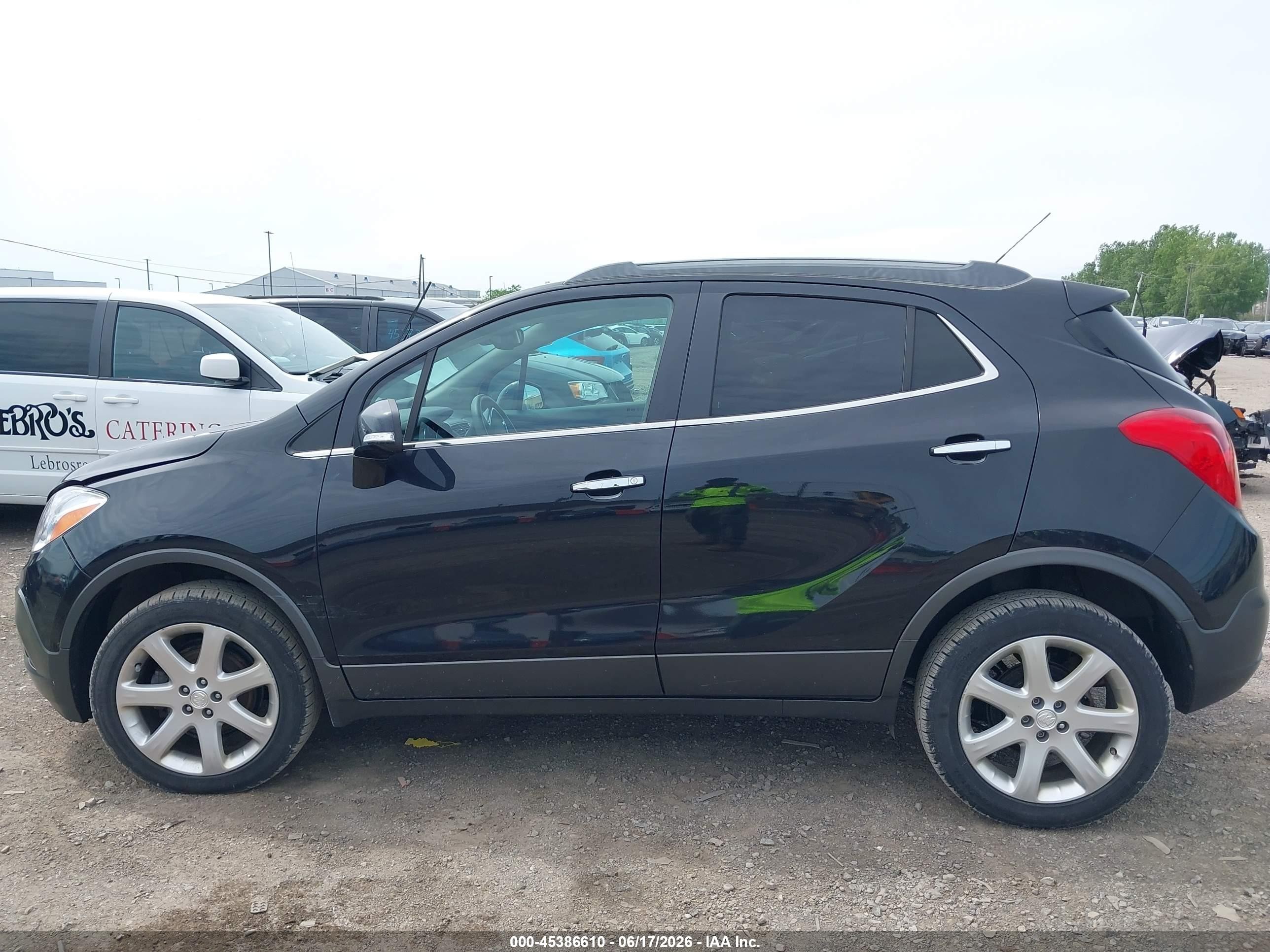2015 Buick Encore Premium Black vin: KL4CJHSB5FB268380