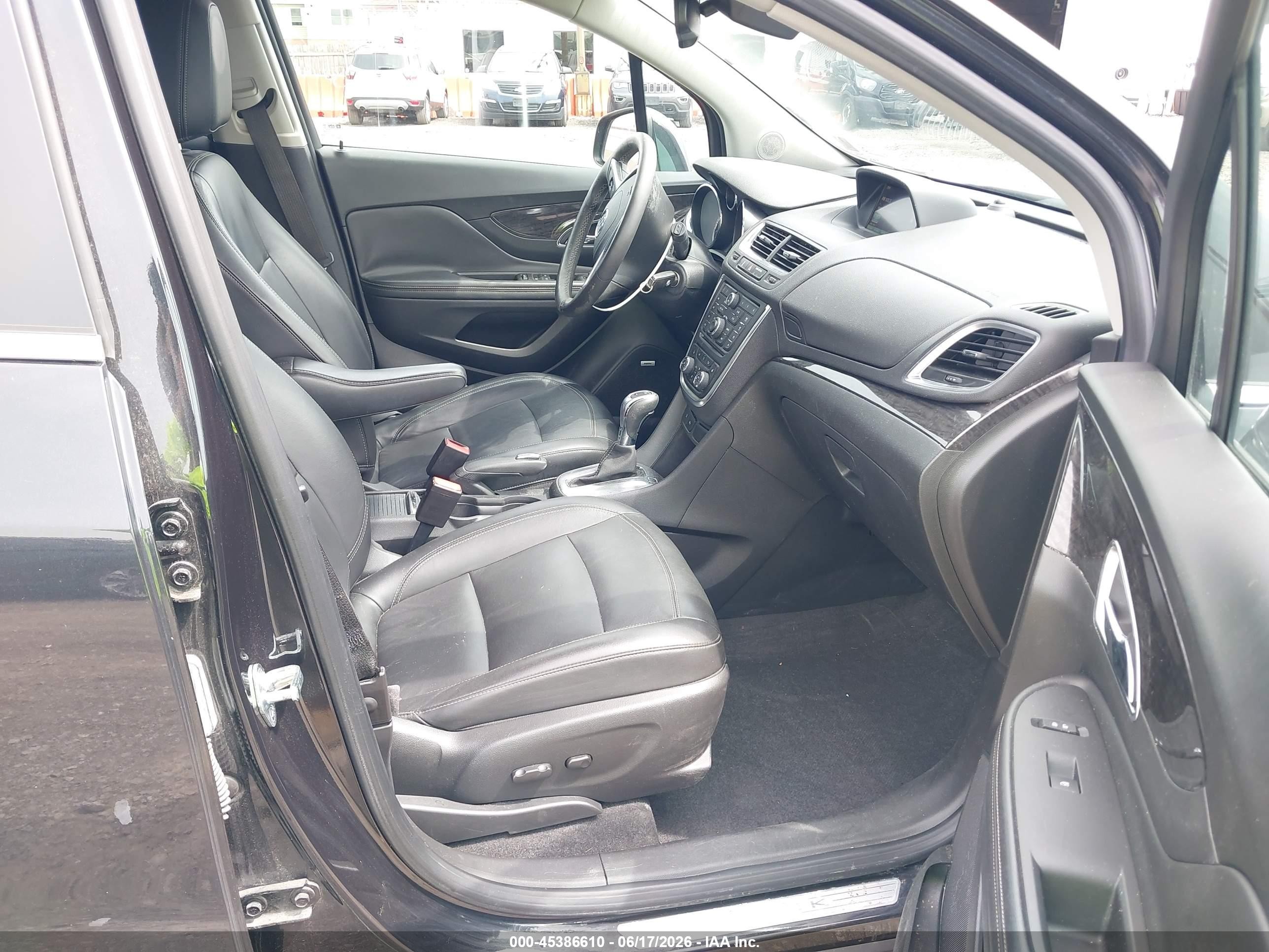 2015 Buick Encore Premium Black vin: KL4CJHSB5FB268380