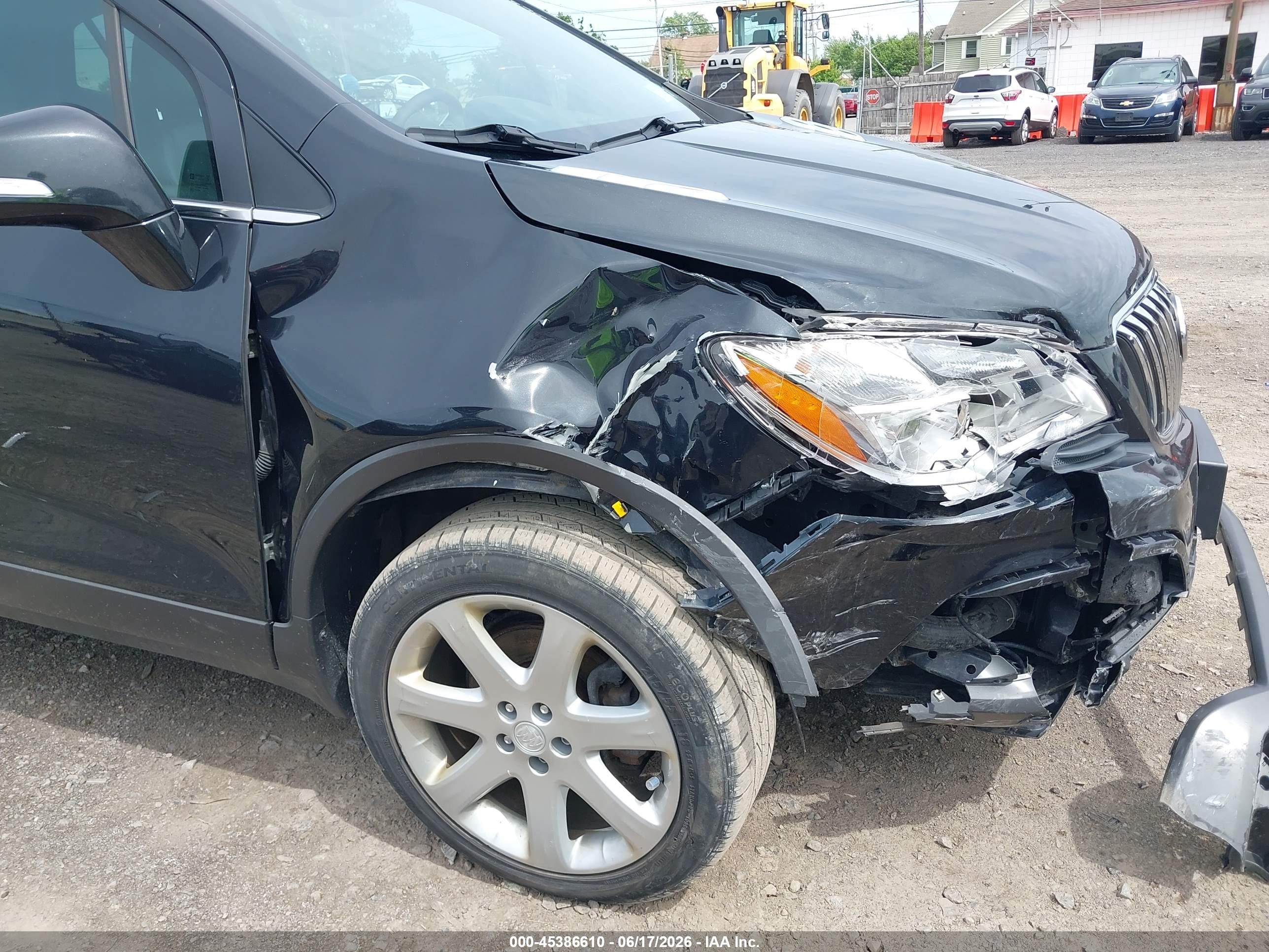 2015 Buick Encore Premium Black vin: KL4CJHSB5FB268380