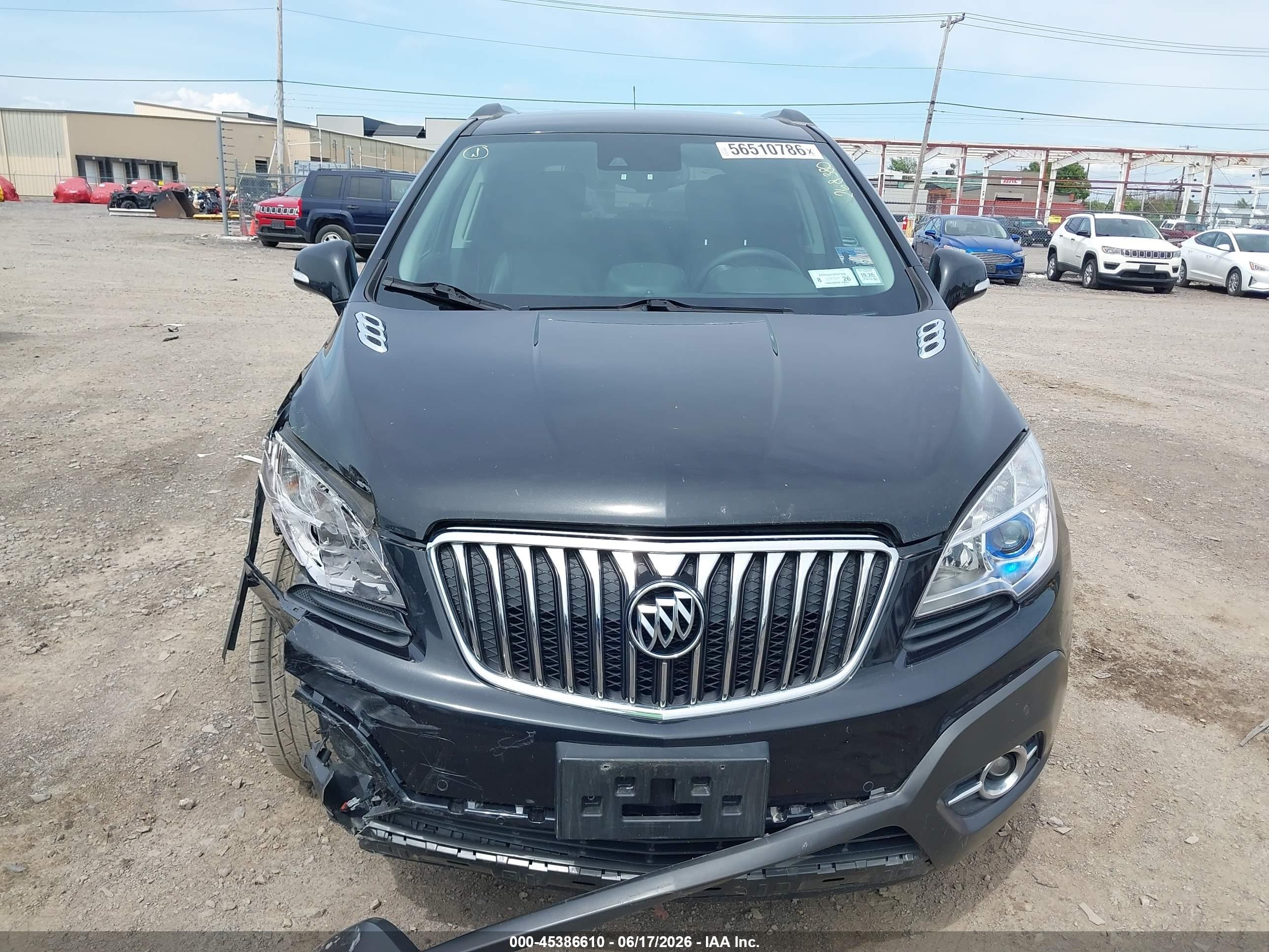 2015 Buick Encore Premium Black vin: KL4CJHSB5FB268380
