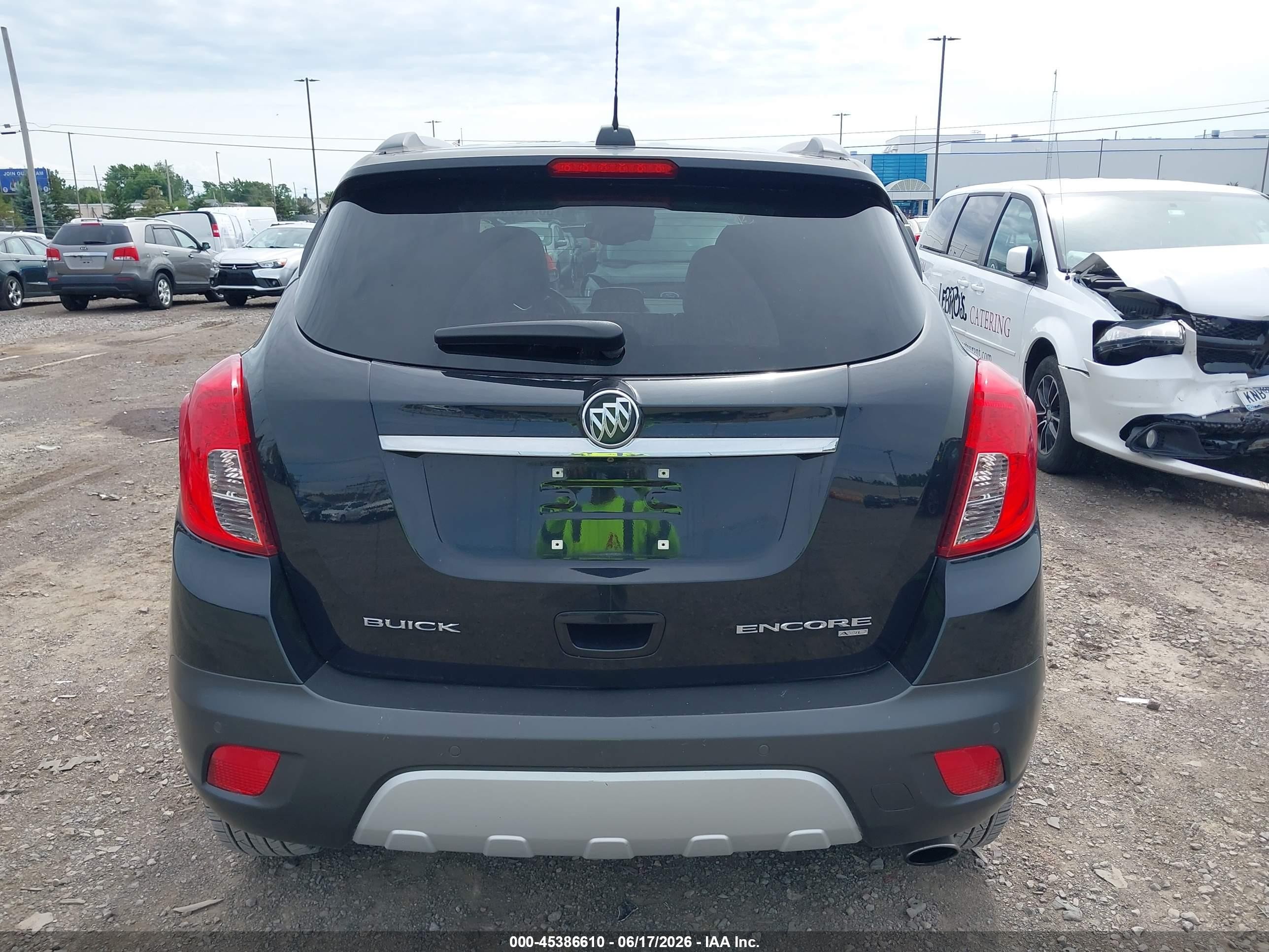 2015 Buick Encore Premium Black vin: KL4CJHSB5FB268380