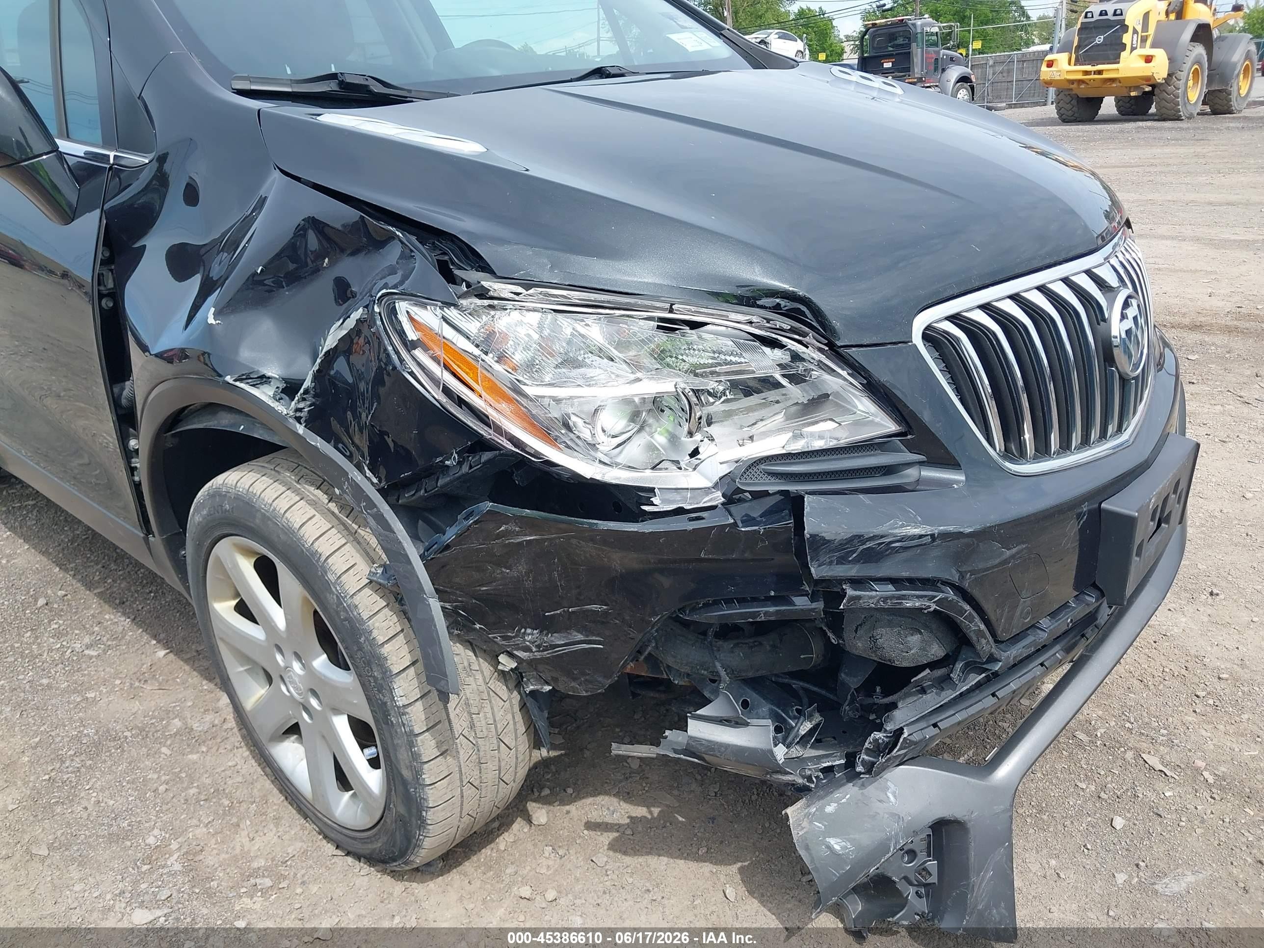 2015 Buick Encore Premium Black vin: KL4CJHSB5FB268380