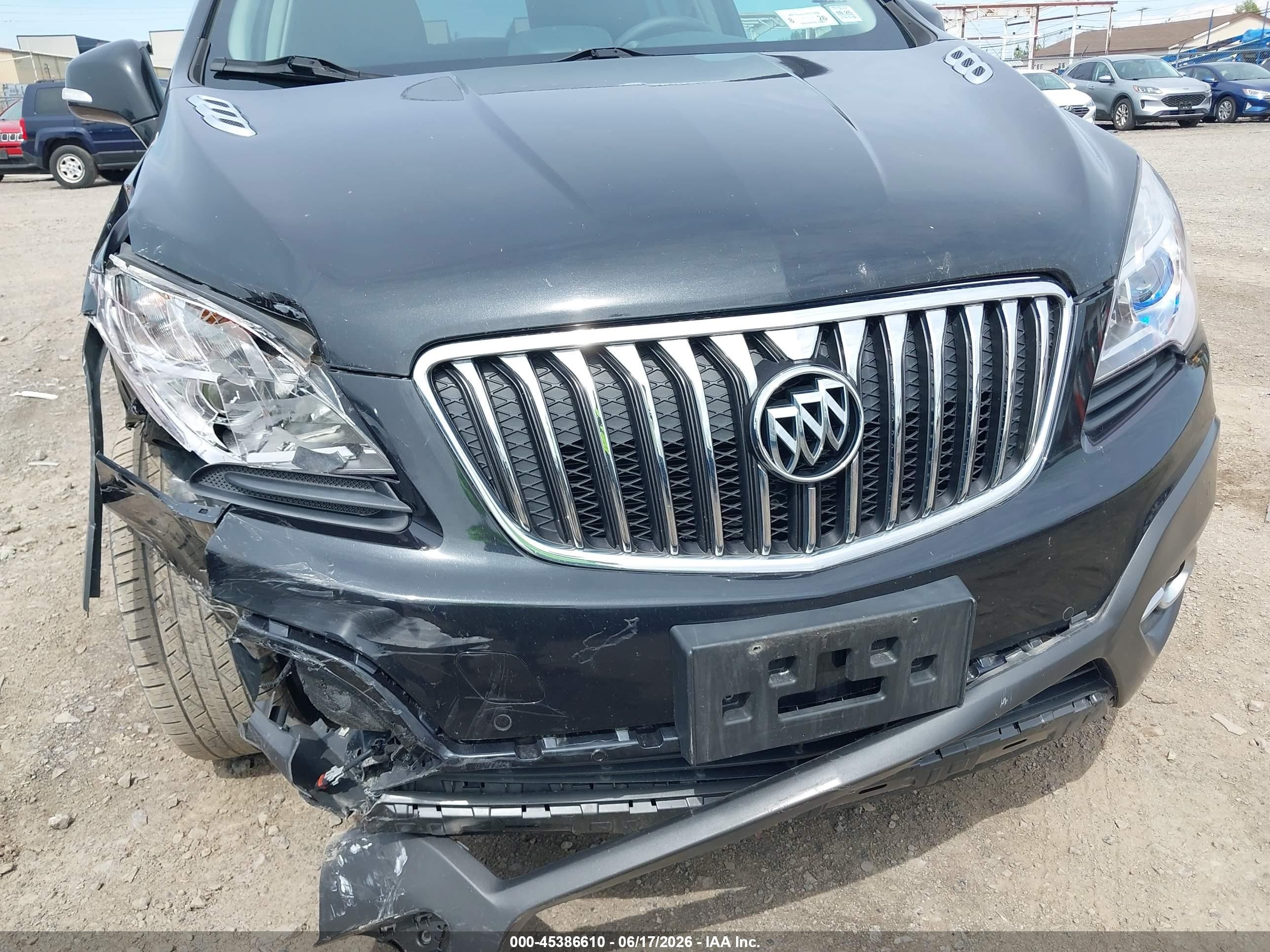 2015 Buick Encore Premium Black vin: KL4CJHSB5FB268380