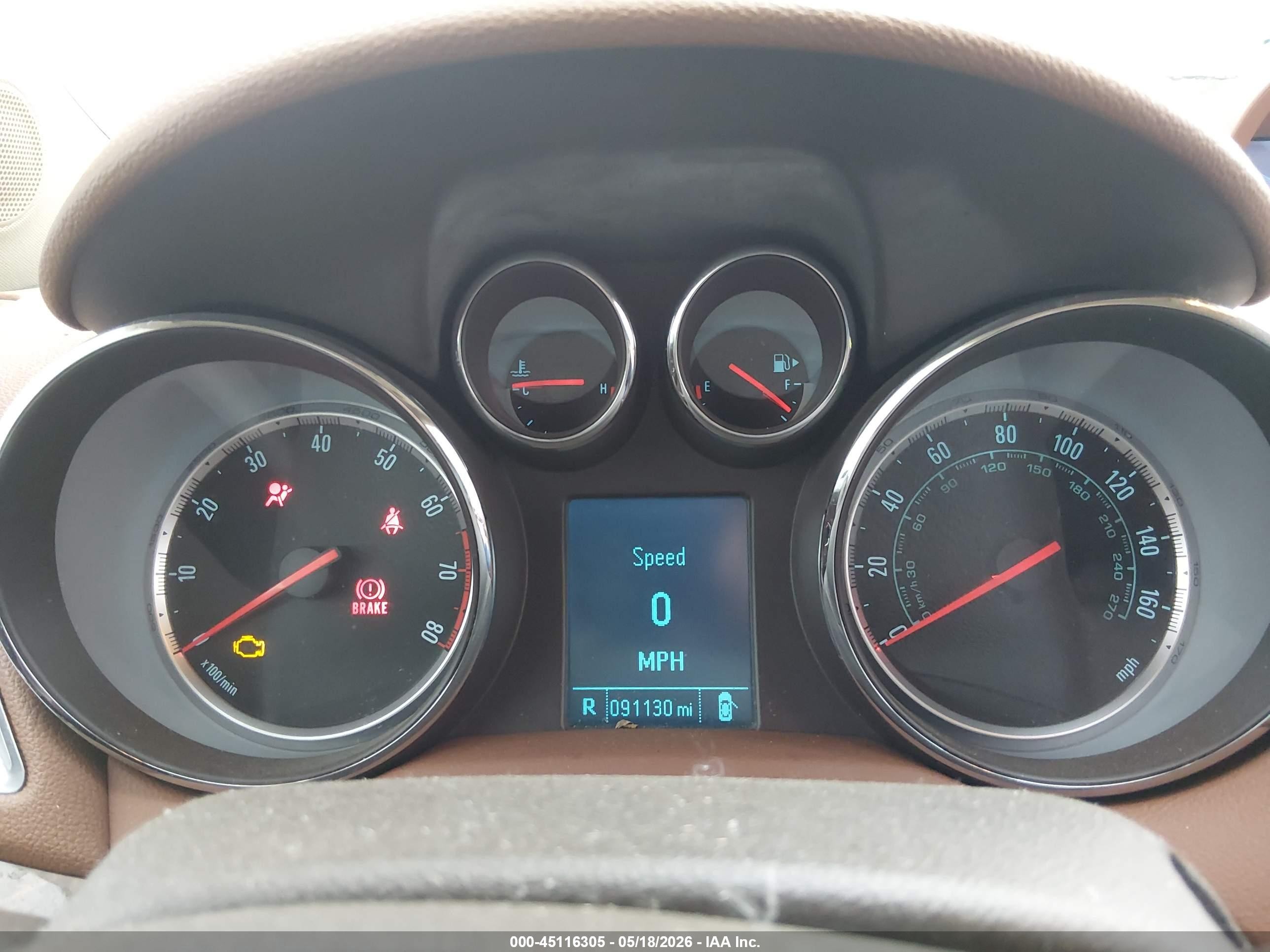 2014 Buick Encore Premium Maroon vin: KL4CJHSB6EB611731