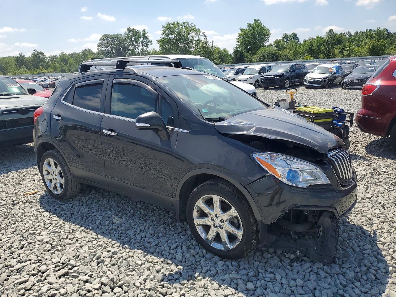 2014 Buick Encore Black vin: KL4CJHSB6EB617819