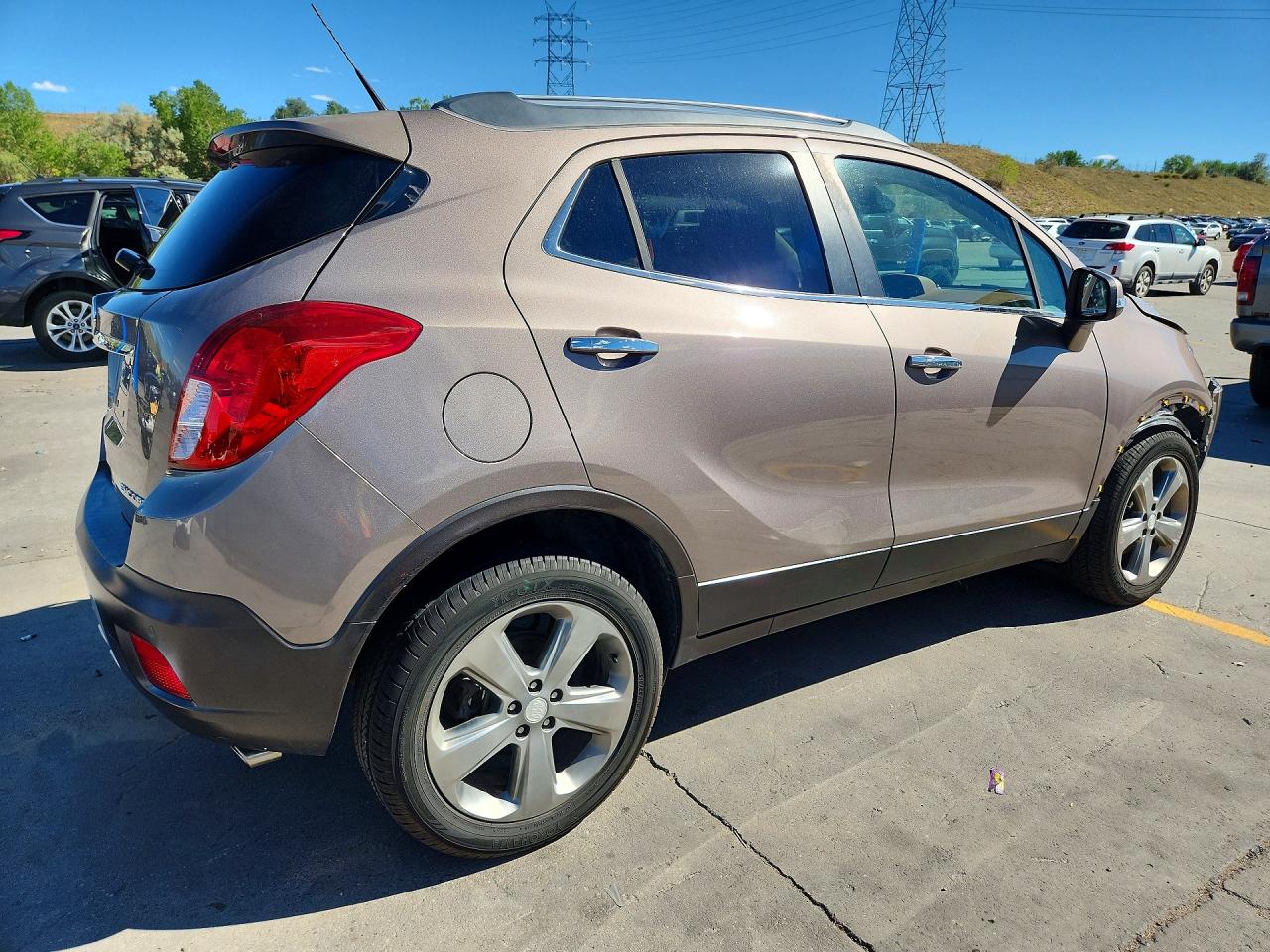 2014 Buick Encore Premium Brown vin: KL4CJHSB6EB694433
