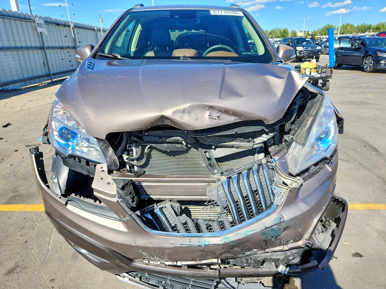 2014 Buick Encore Premium Brown vin: KL4CJHSB6EB694433