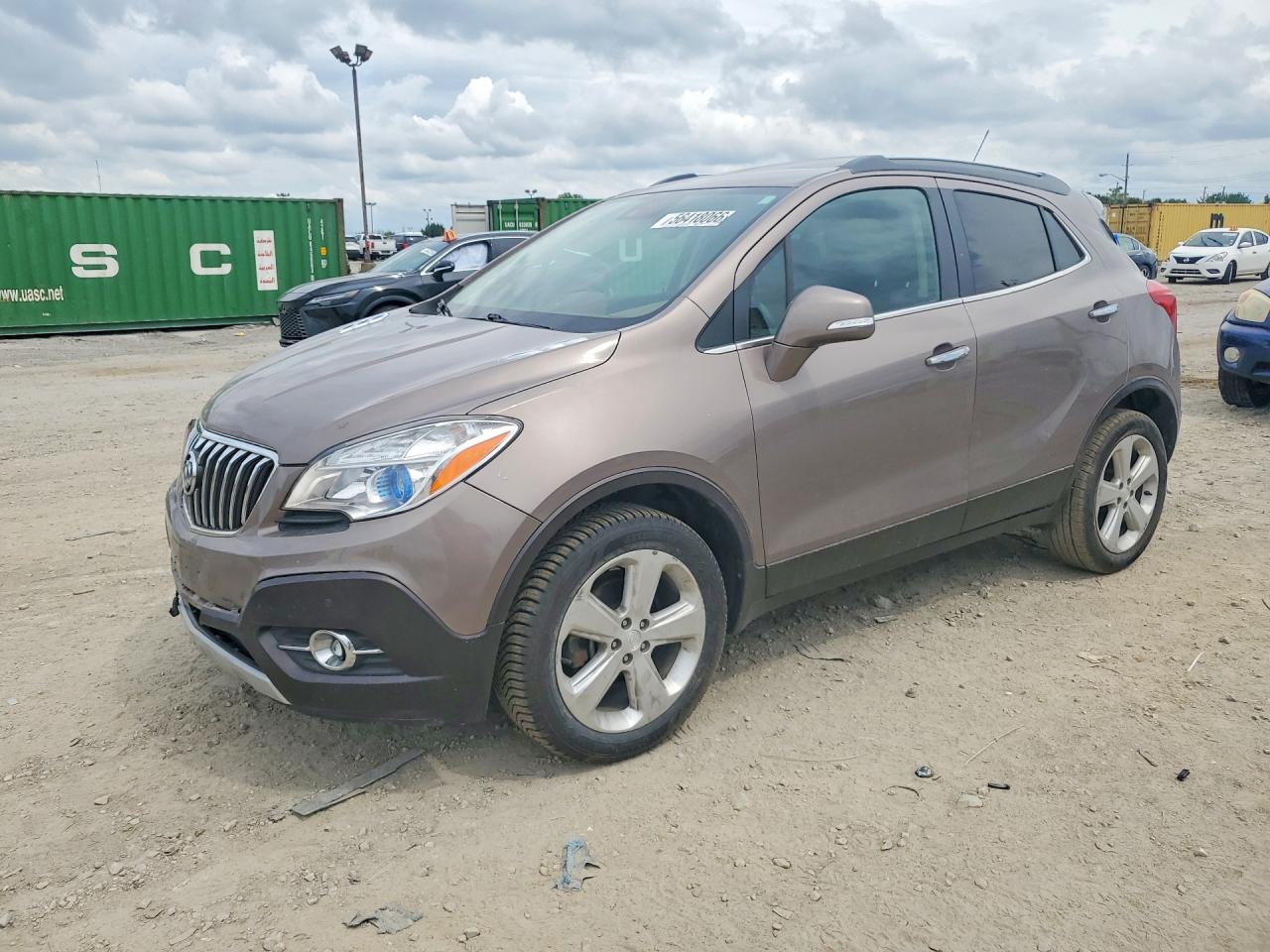 2015 Buick Encore Premium Brown vin: KL4CJHSB6FB048598