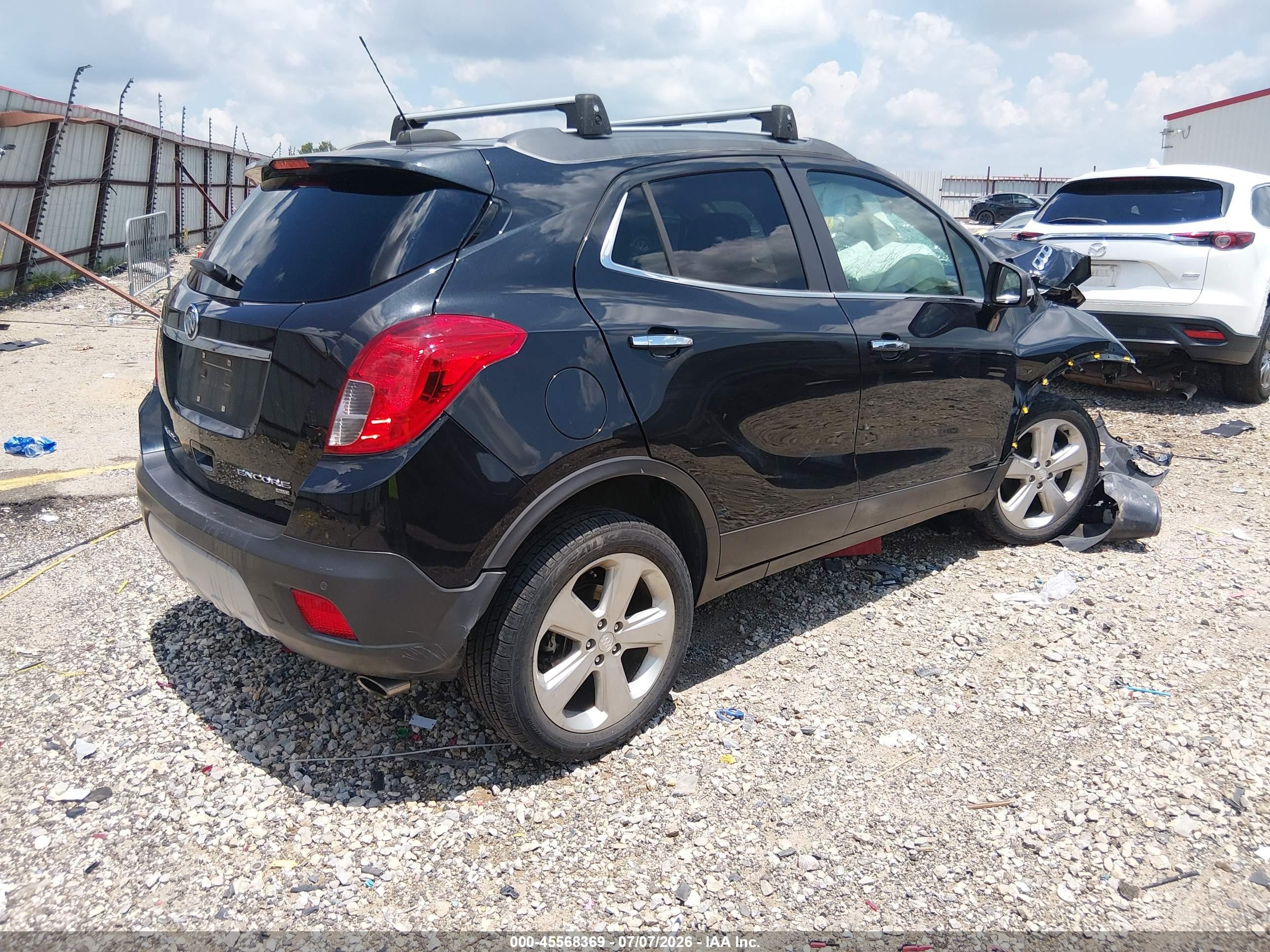 2015 Buick Encore Premium Gray vin: KL4CJHSB6FB076787