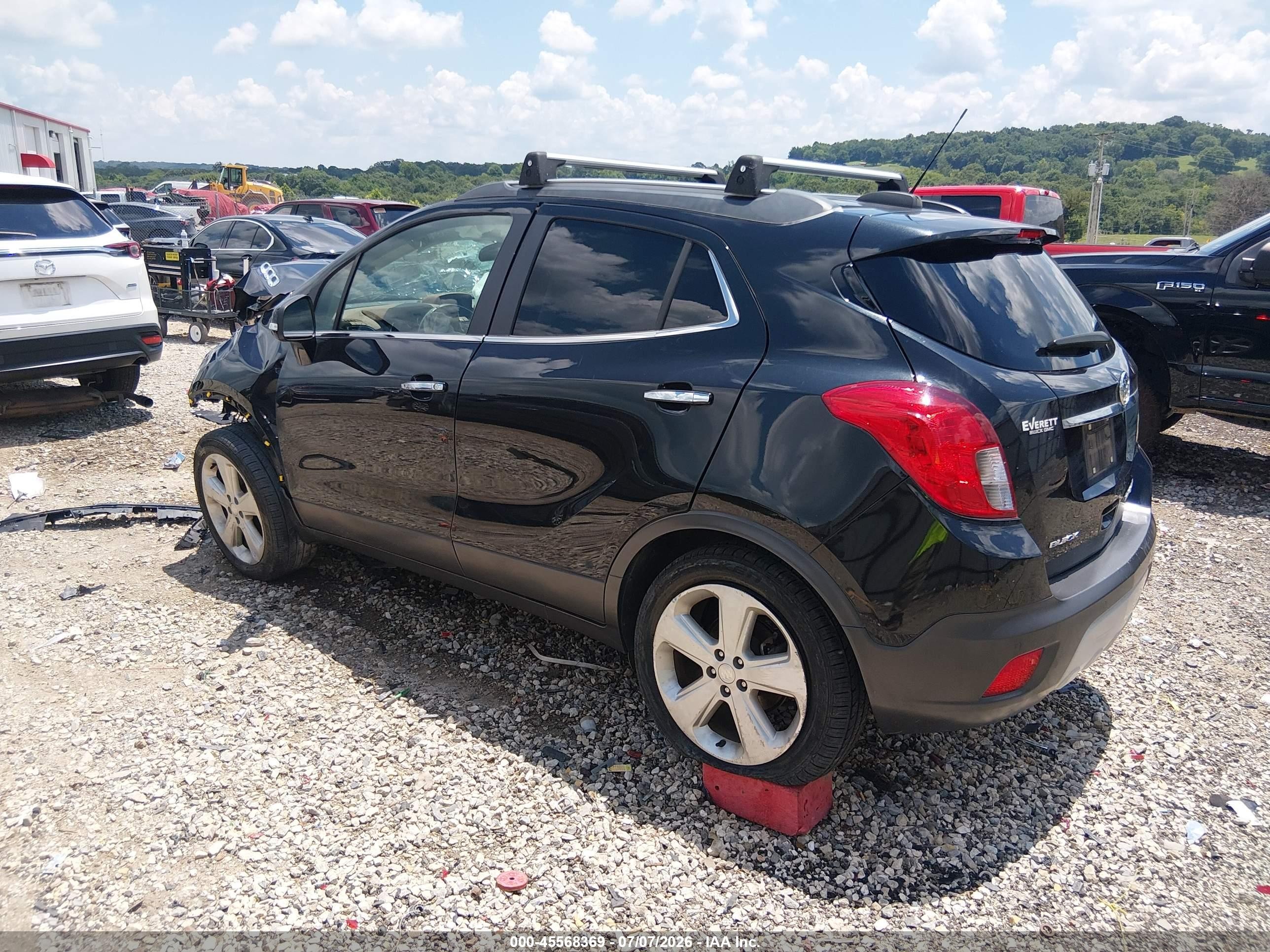 2015 Buick Encore Premium Gray vin: KL4CJHSB6FB076787
