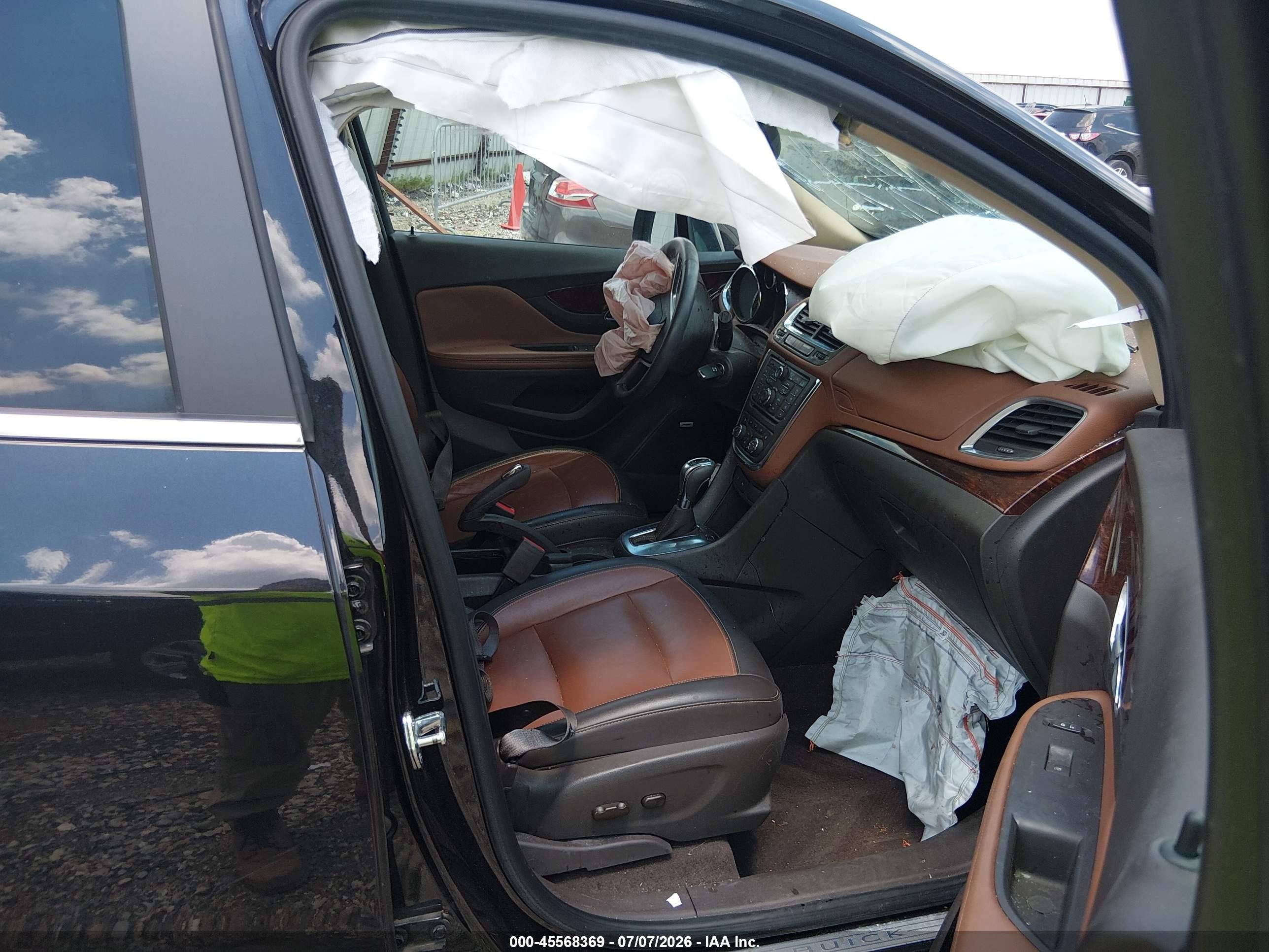 2015 Buick Encore Premium Gray vin: KL4CJHSB6FB076787