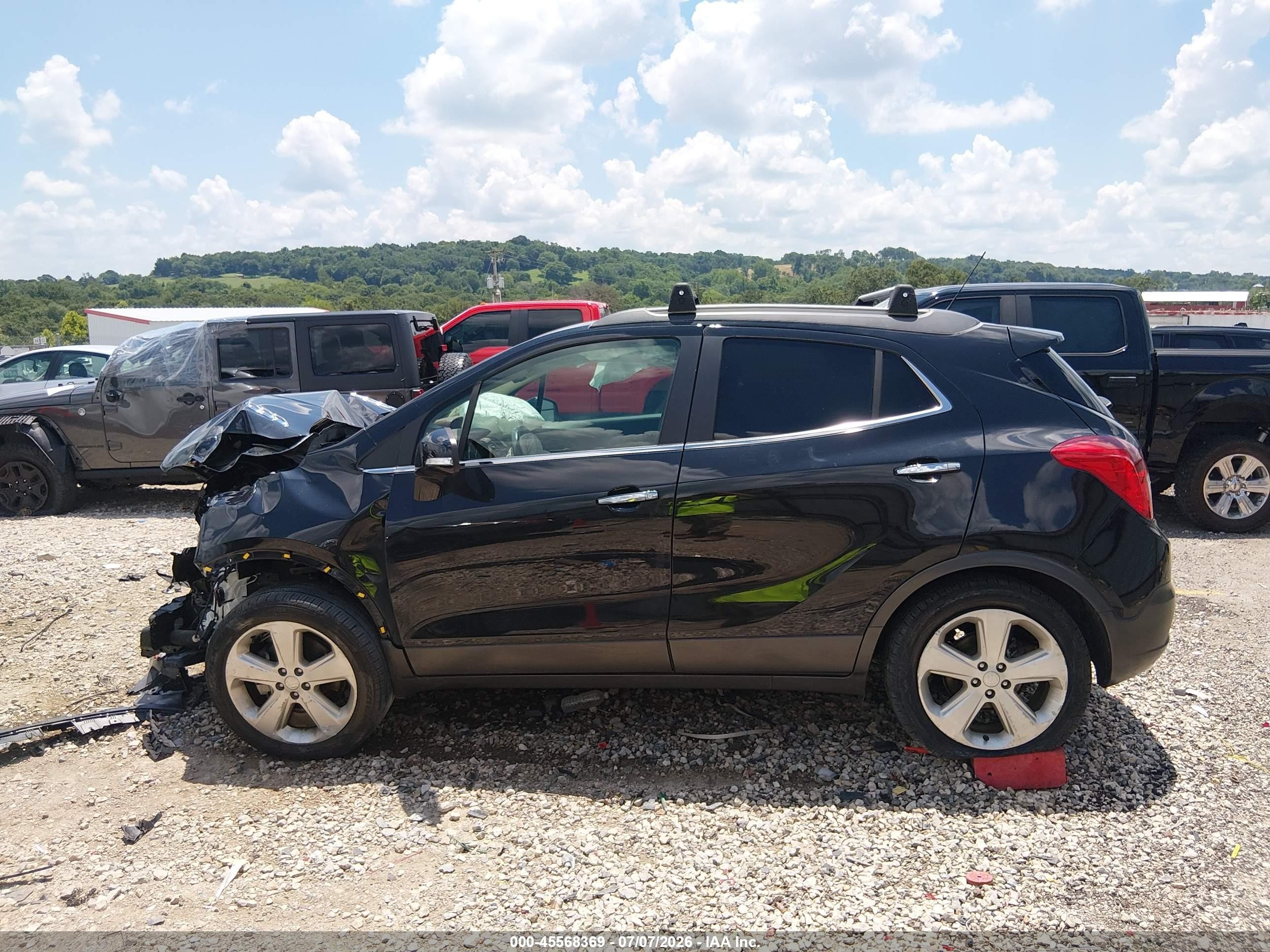 2015 Buick Encore Premium Gray vin: KL4CJHSB6FB076787