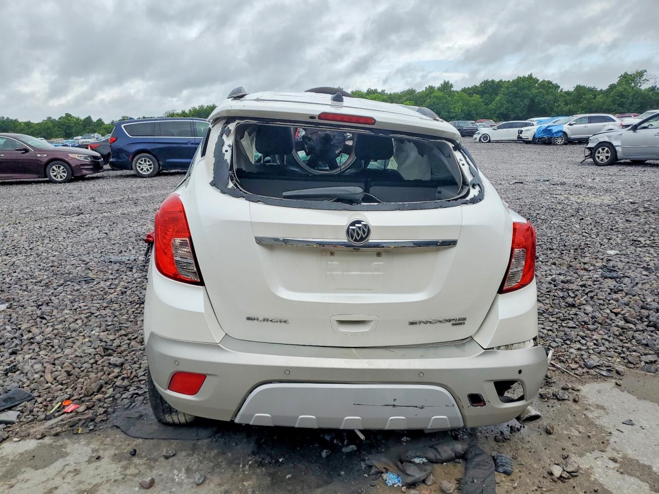 2013 Buick Encore Premium Белый vin: KL4CJHSB7DB153888