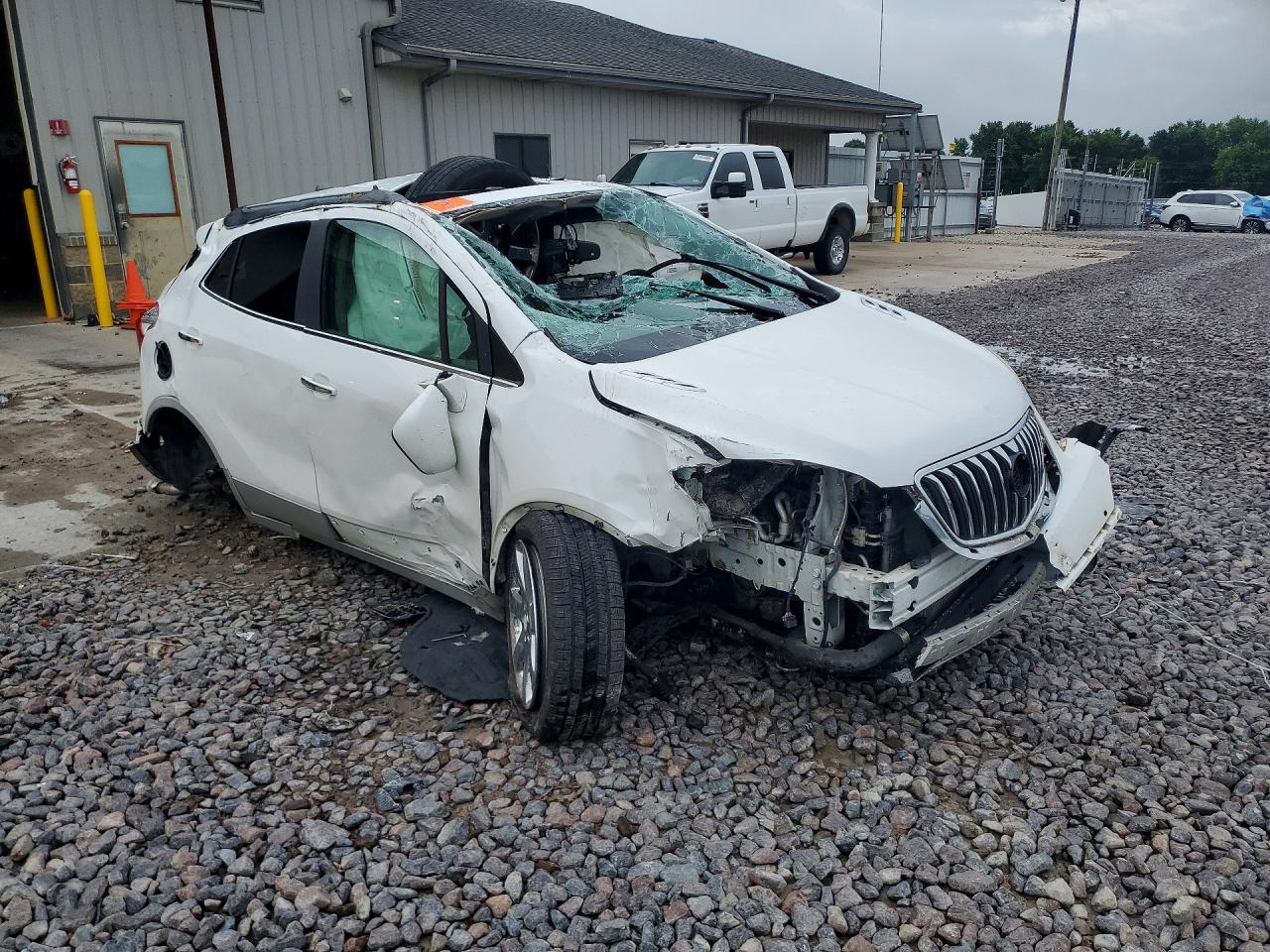 2013 Buick Encore Premium Белый vin: KL4CJHSB7DB153888