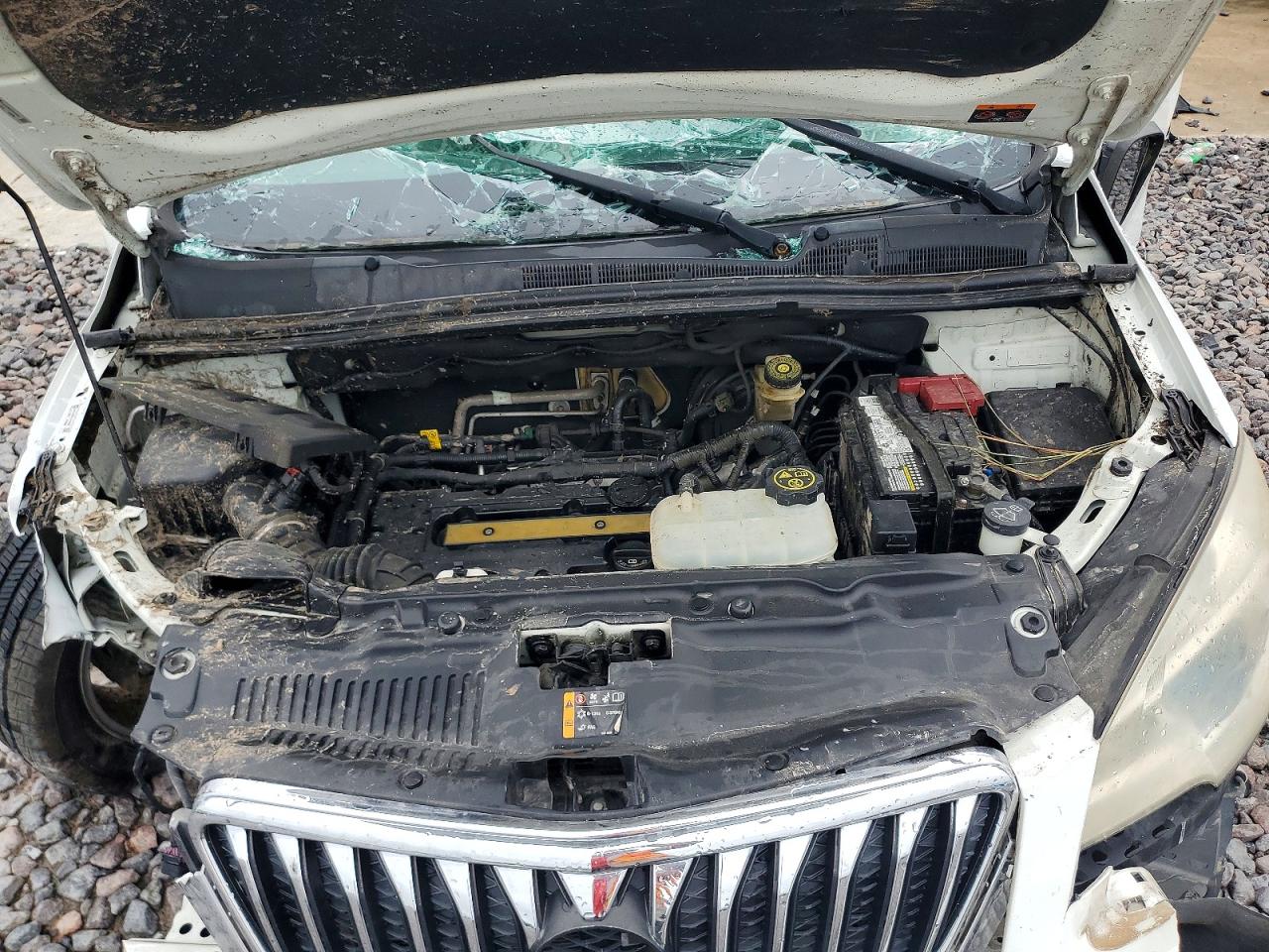 2013 Buick Encore Premium Белый vin: KL4CJHSB7DB153888
