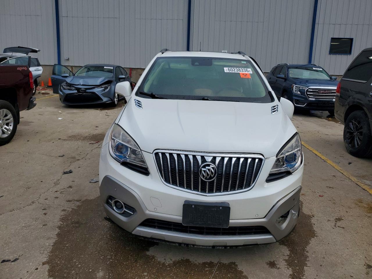 2013 Buick Encore Premium White vin: KL4CJHSB7DB206332