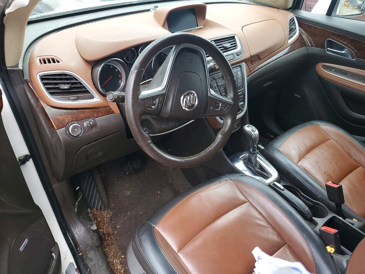 2013 Buick Encore Premium White vin: KL4CJHSB7DB206332