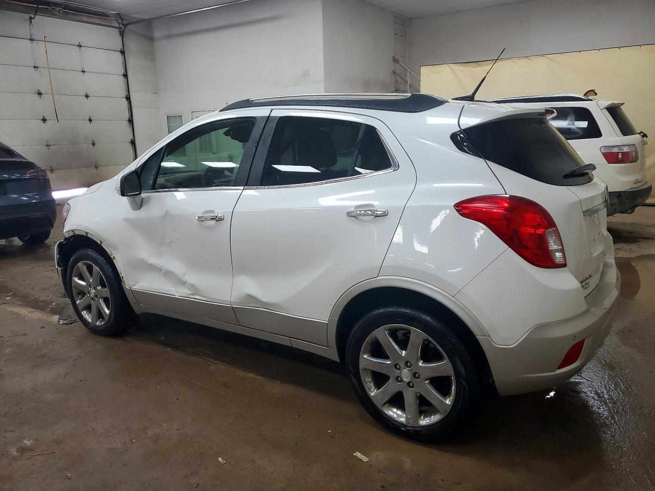2014 Buick Encore Premium White vin: KL4CJHSB7EB746541