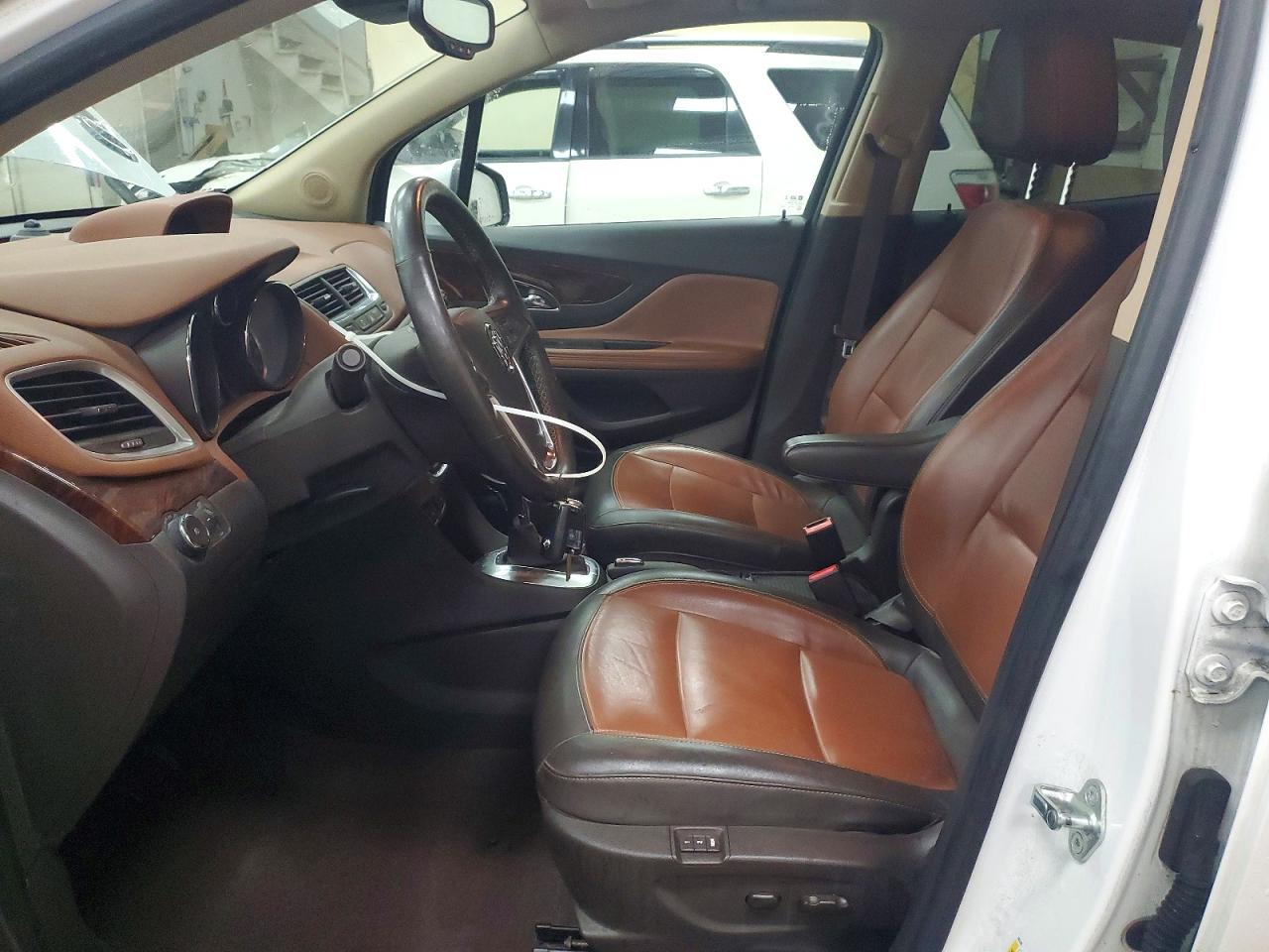 2014 Buick Encore Premium White vin: KL4CJHSB7EB746541