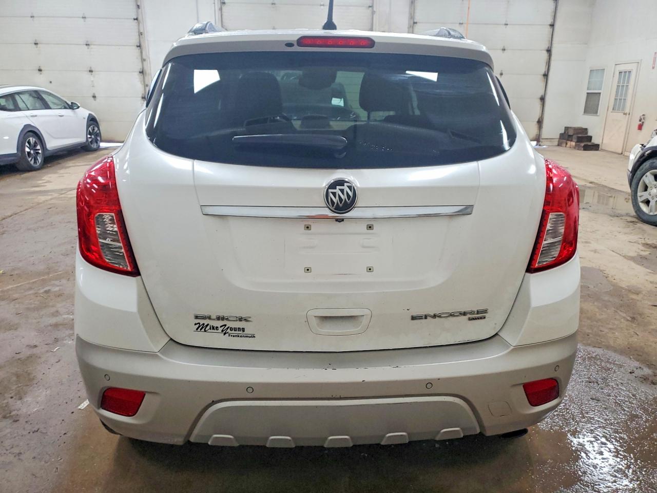 2014 Buick Encore Premium White vin: KL4CJHSB7EB746541