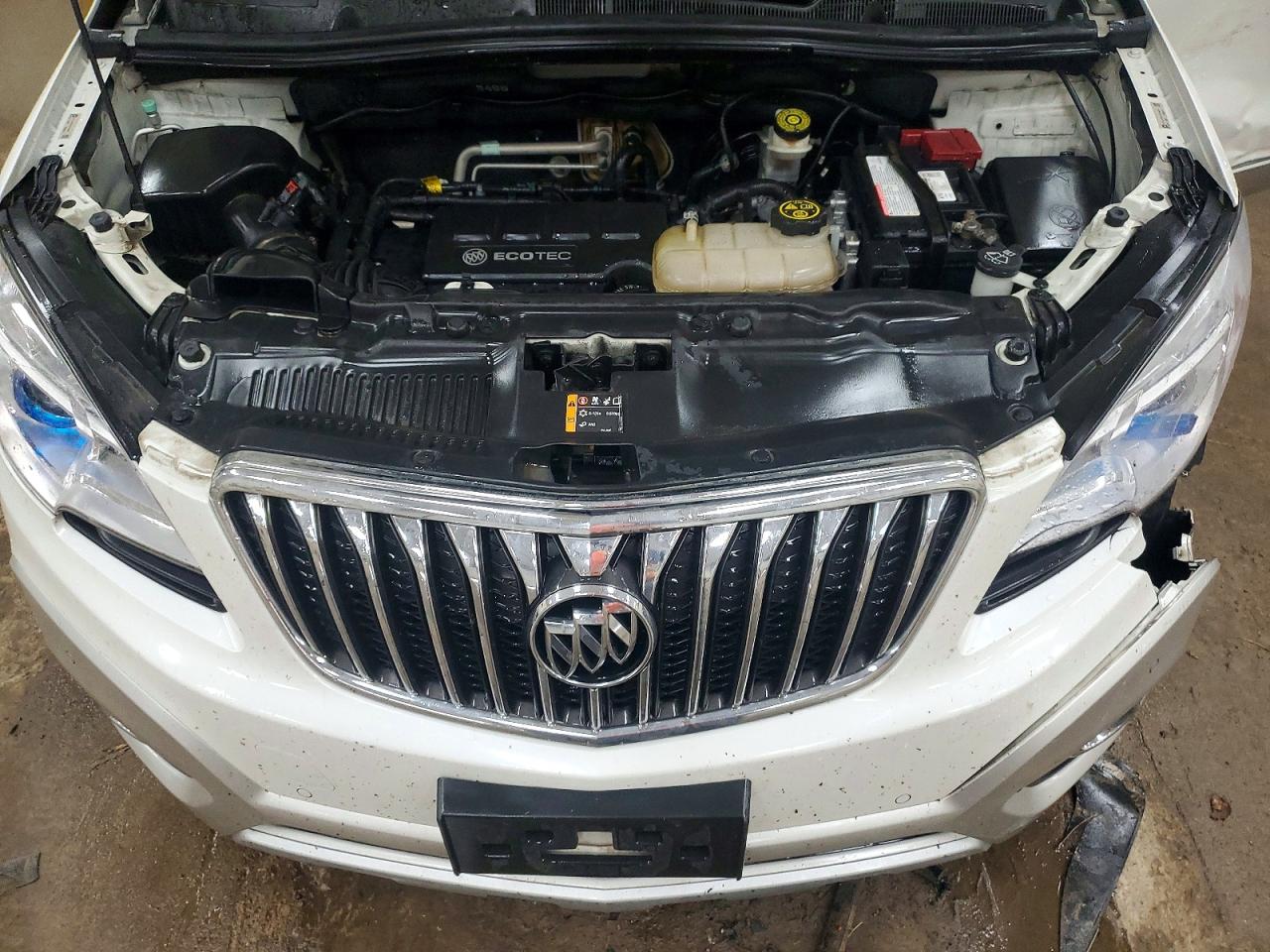 2014 Buick Encore Premium White vin: KL4CJHSB7EB746541