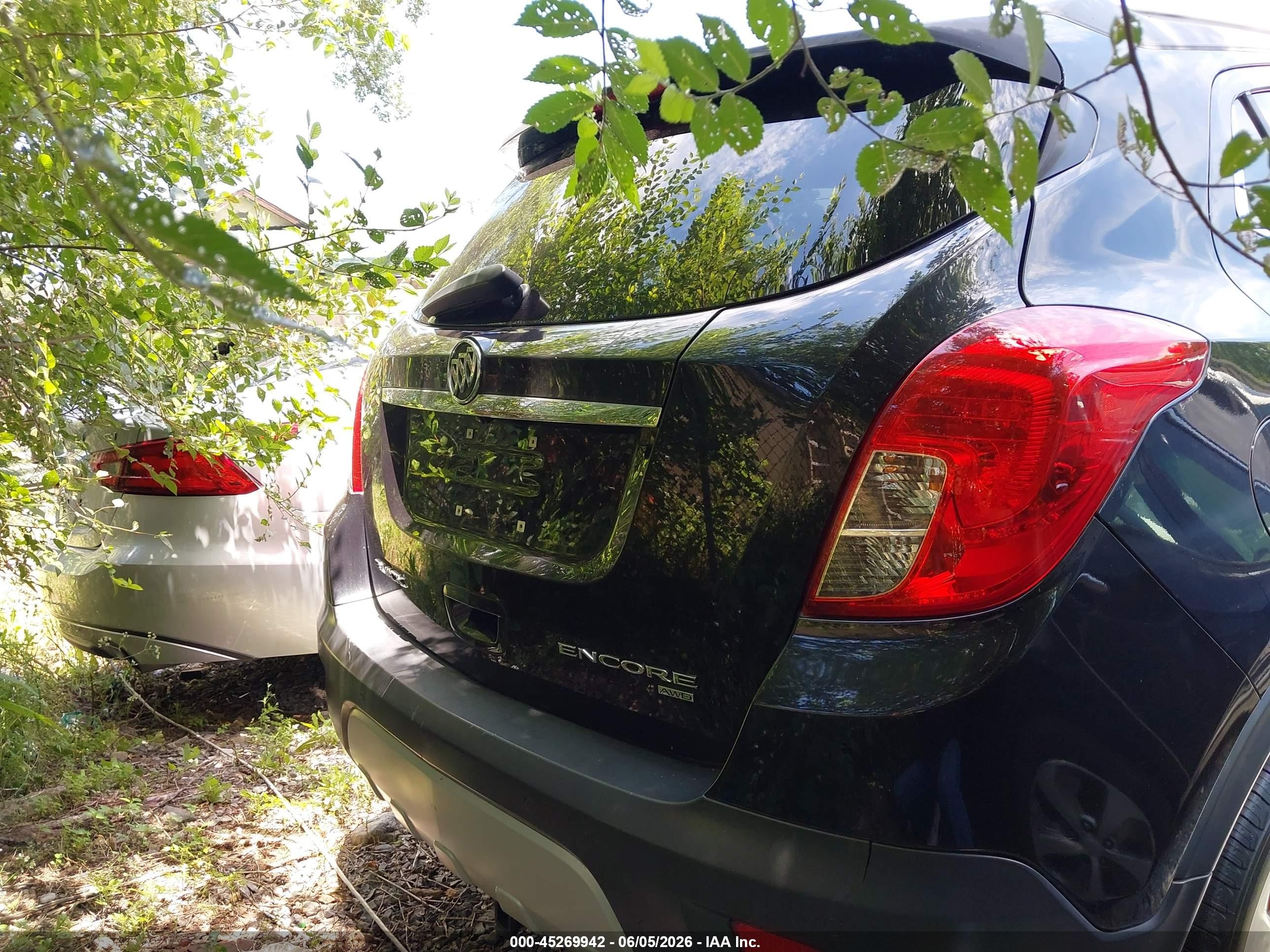 2015 Buick Encore Premium Серый vin: KL4CJHSB7FB134549