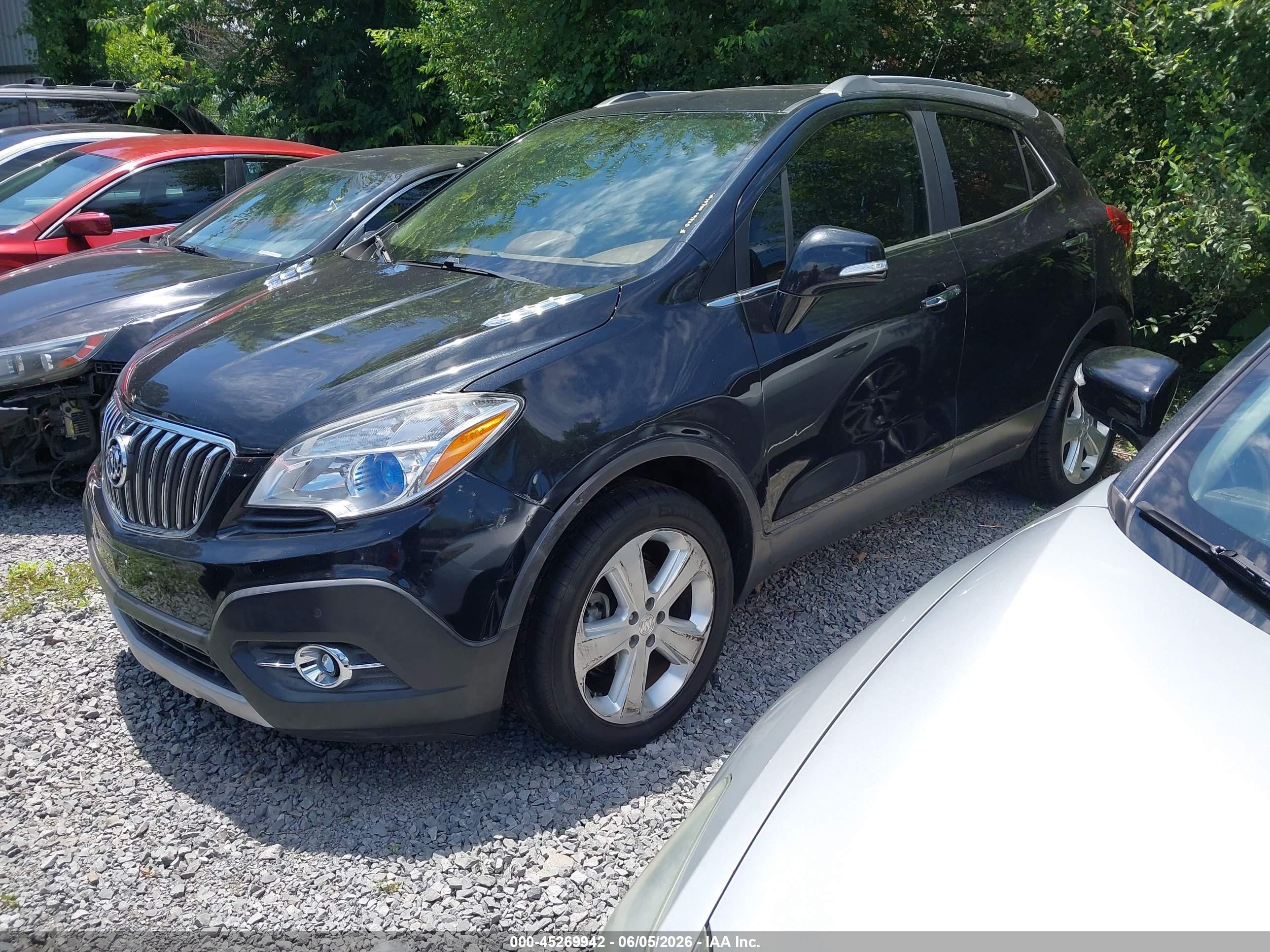 2015 Buick Encore Premium Серый vin: KL4CJHSB7FB134549