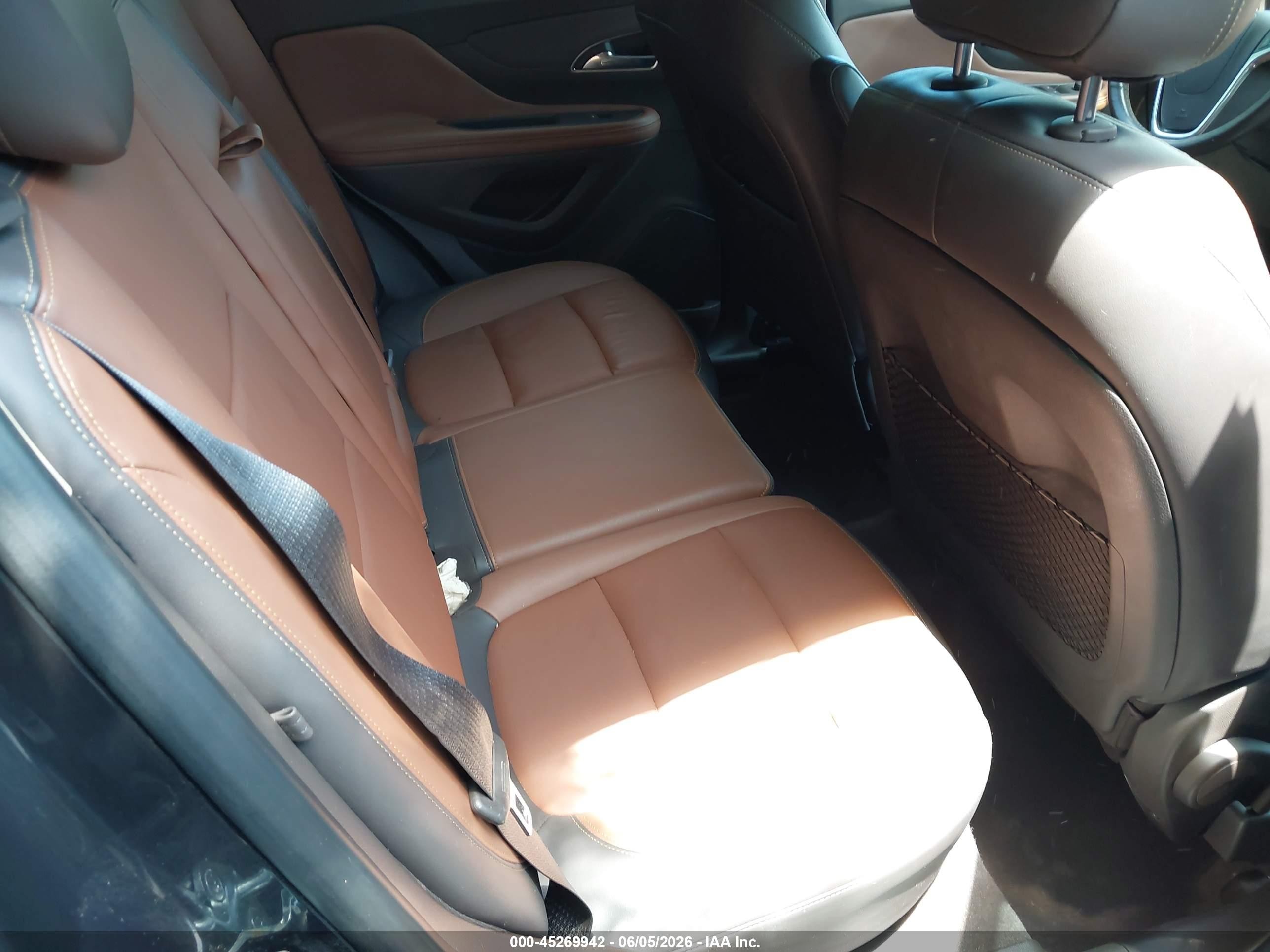 2015 Buick Encore Premium Серый vin: KL4CJHSB7FB134549