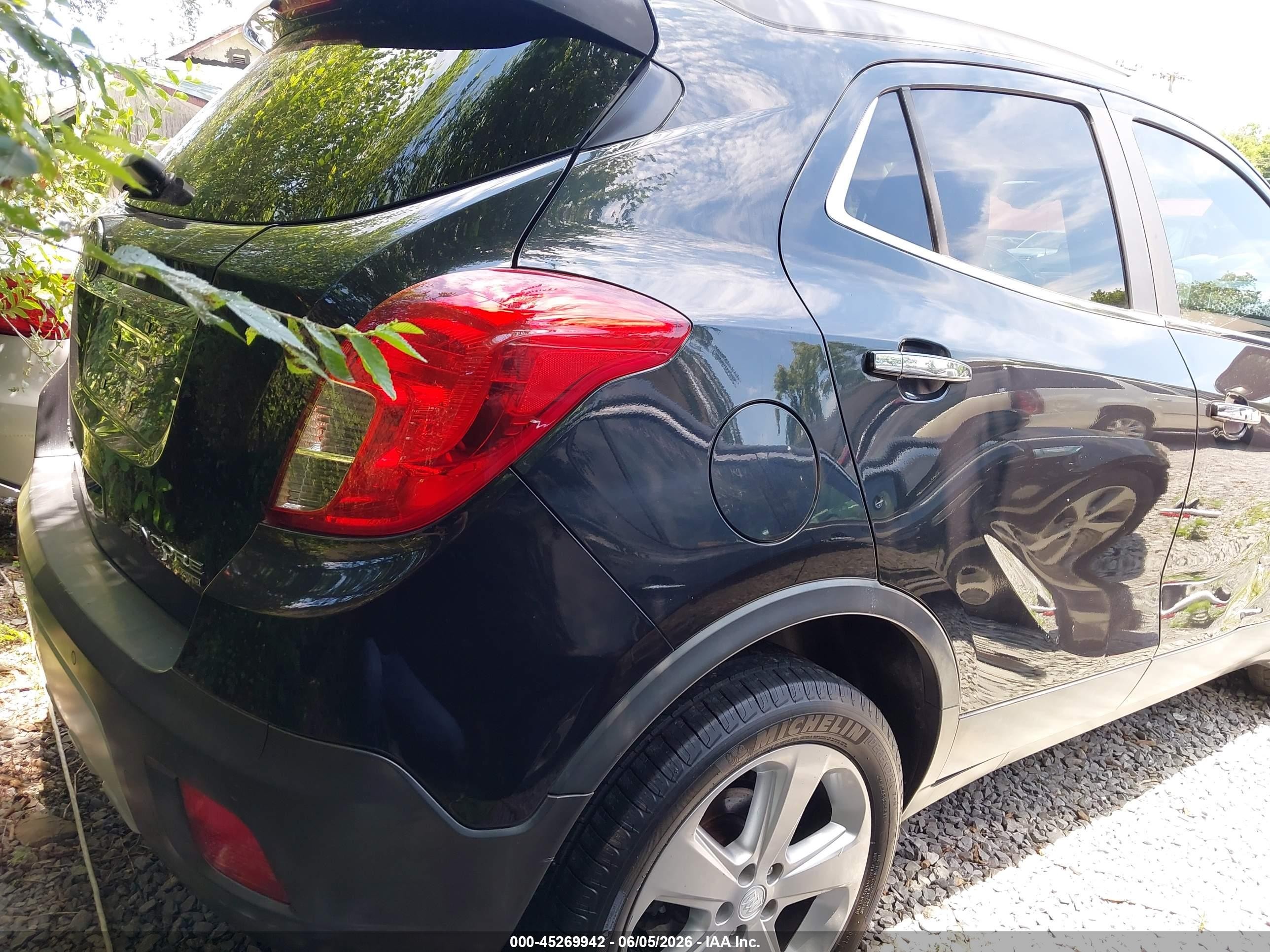 2015 Buick Encore Premium Серый vin: KL4CJHSB7FB134549