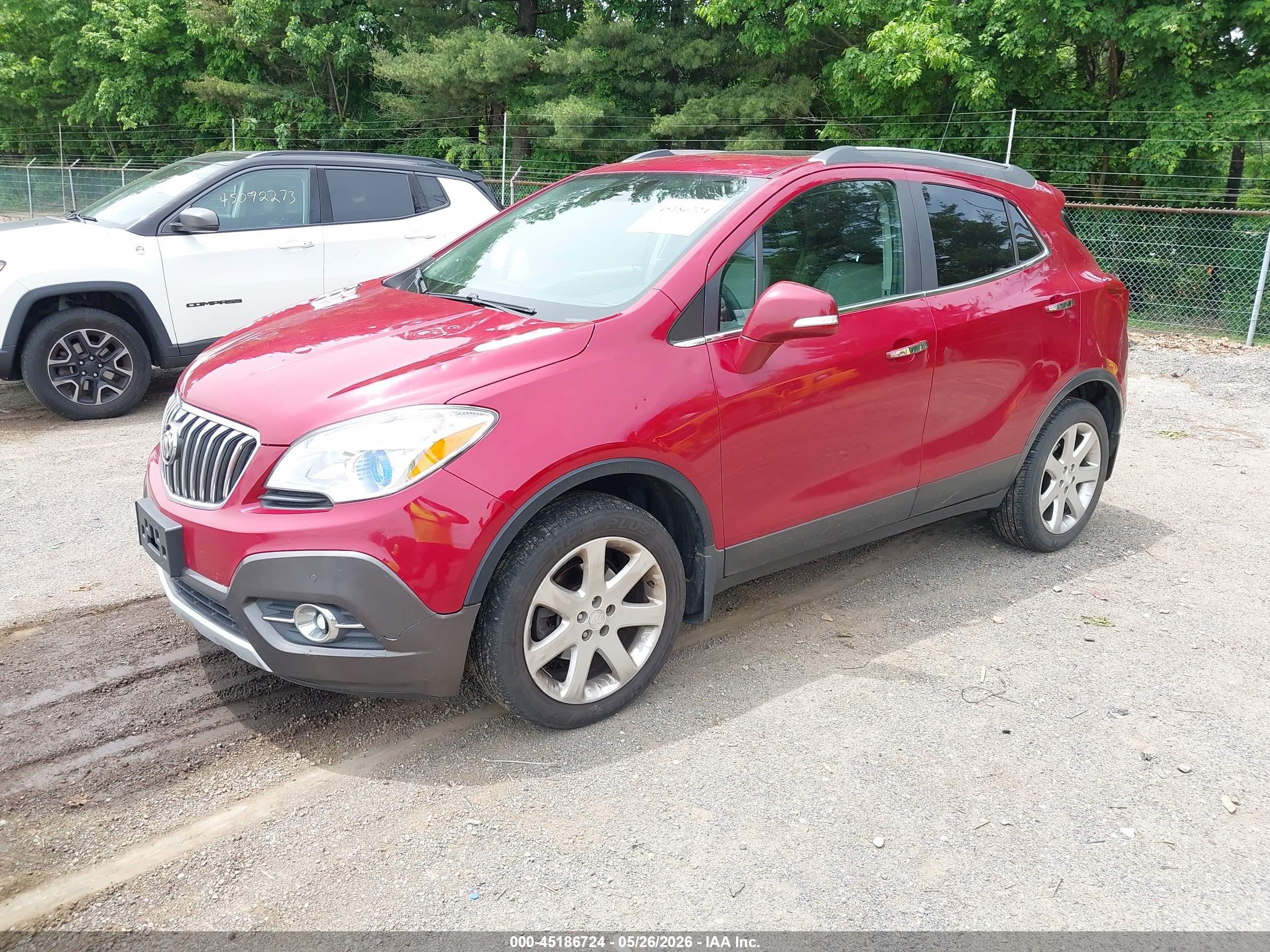 2015 Buick Encore Premium Red vin: KL4CJHSB7FB179958