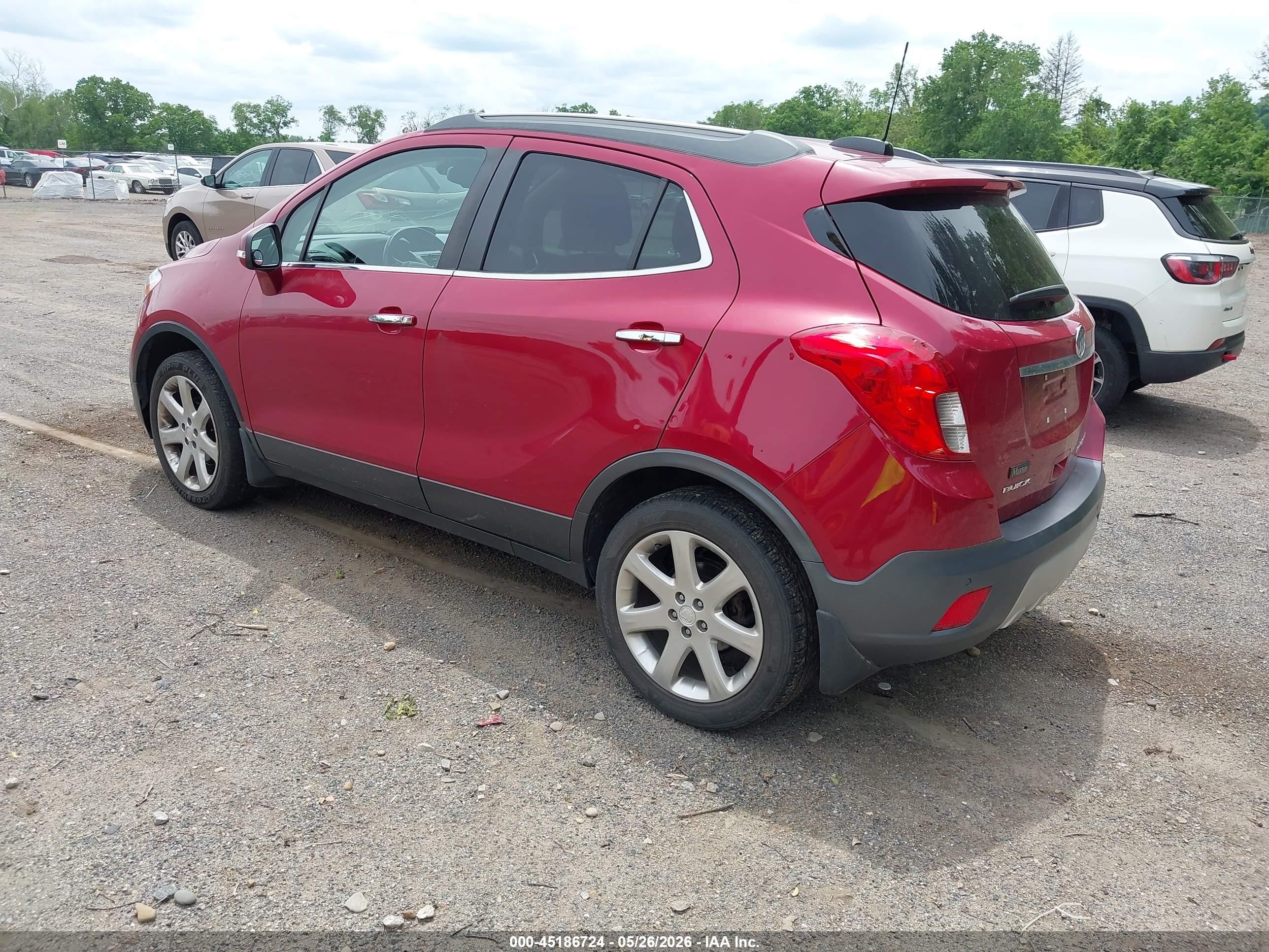 2015 Buick Encore Premium Red vin: KL4CJHSB7FB179958