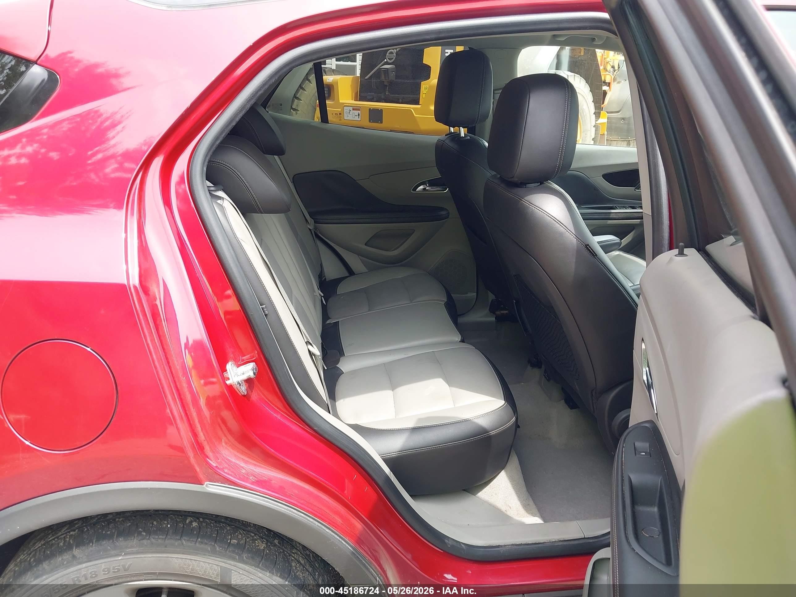 2015 Buick Encore Premium Red vin: KL4CJHSB7FB179958