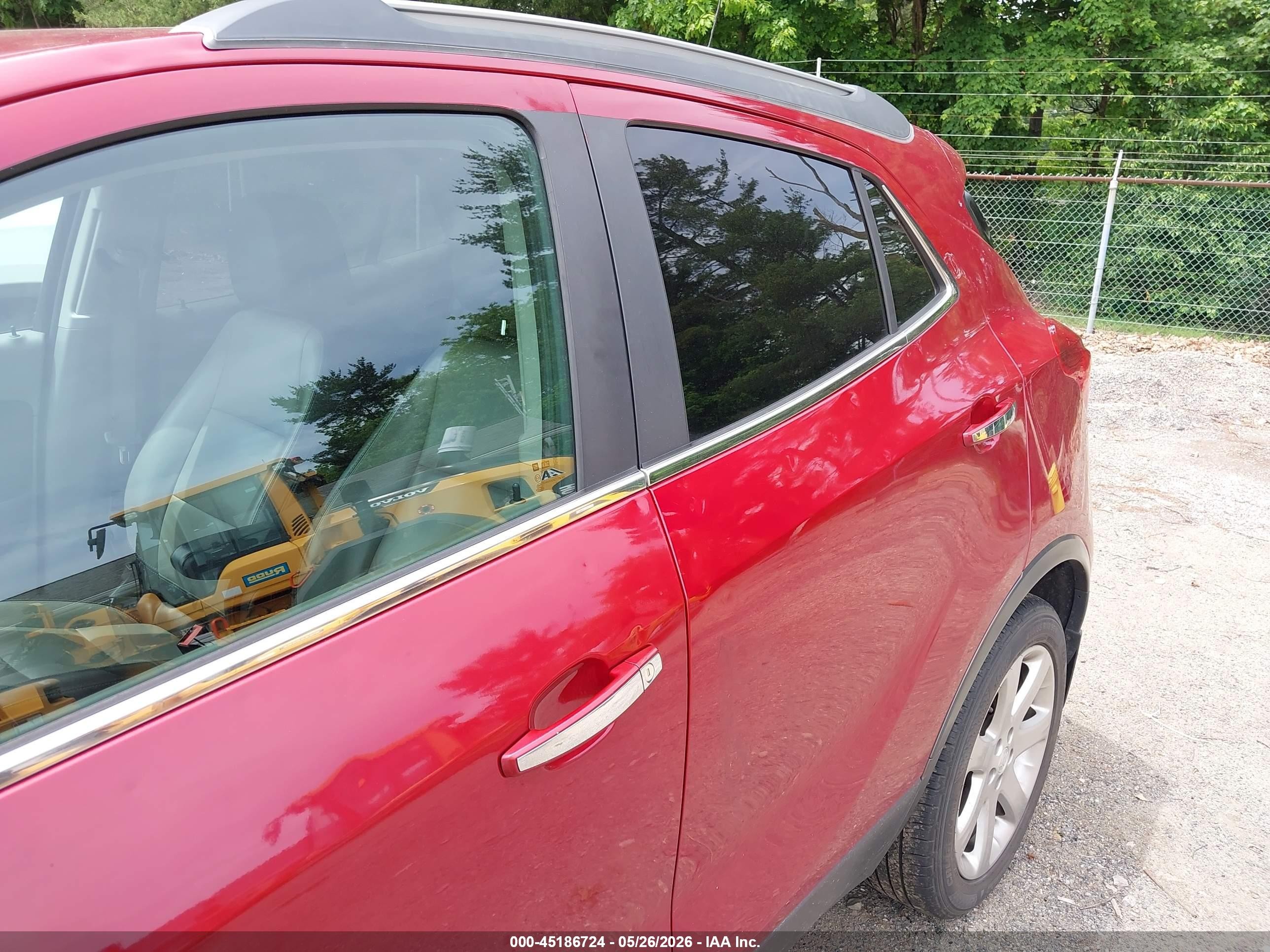 2015 Buick Encore Premium Red vin: KL4CJHSB7FB179958