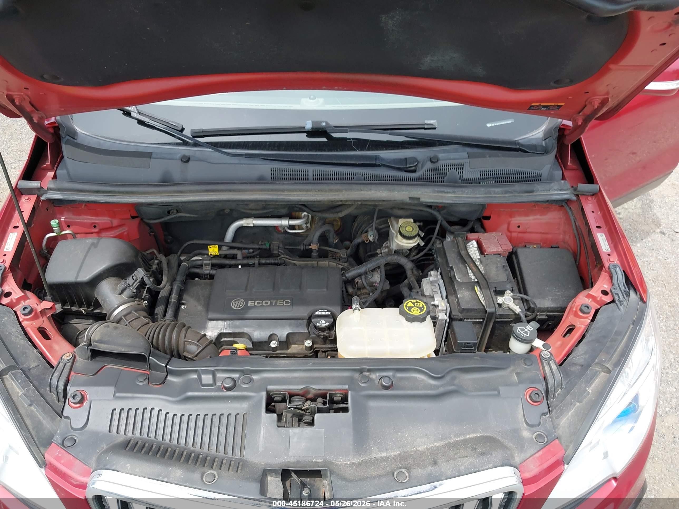 2015 Buick Encore Premium Red vin: KL4CJHSB7FB179958