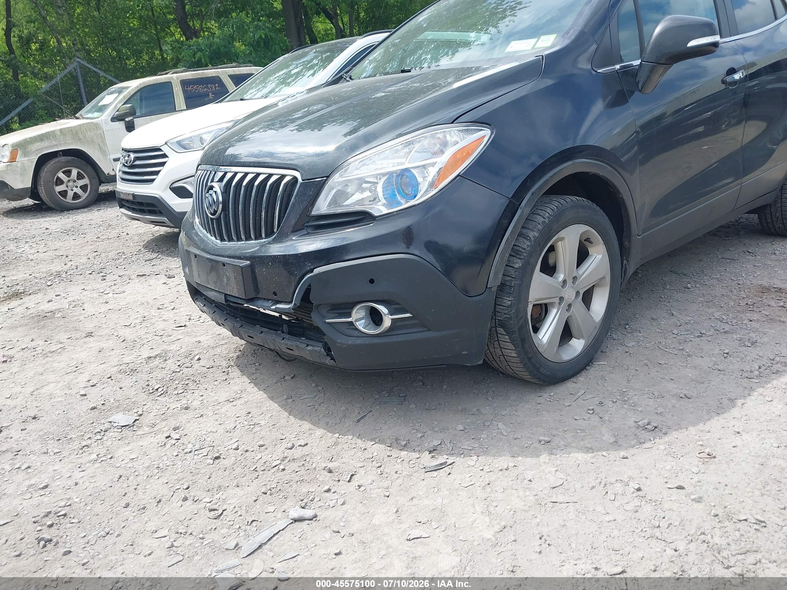 2015 Buick Encore Premium Dark Blue vin: KL4CJHSB7FB267134