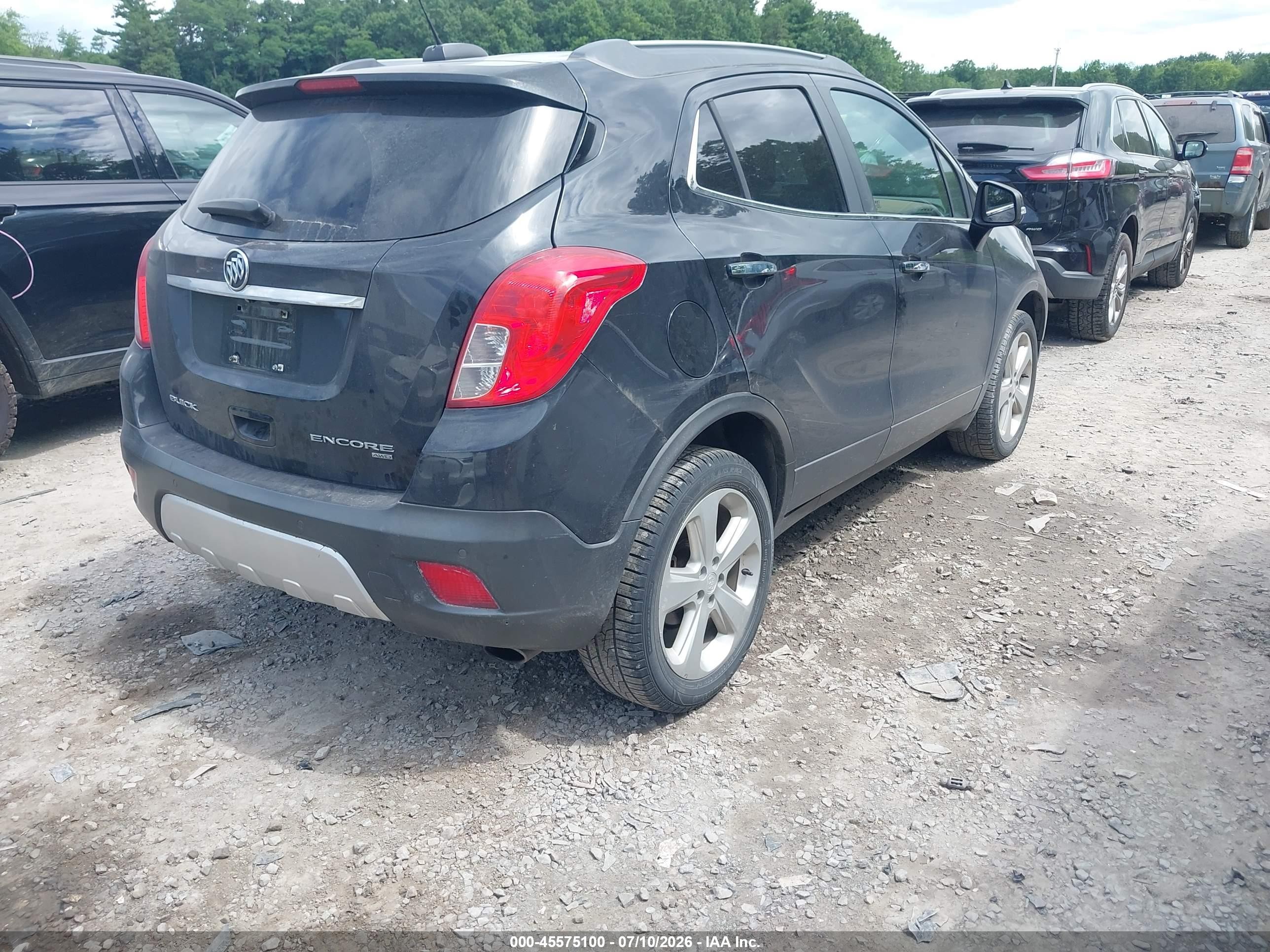 2015 Buick Encore Premium Dark Blue vin: KL4CJHSB7FB267134